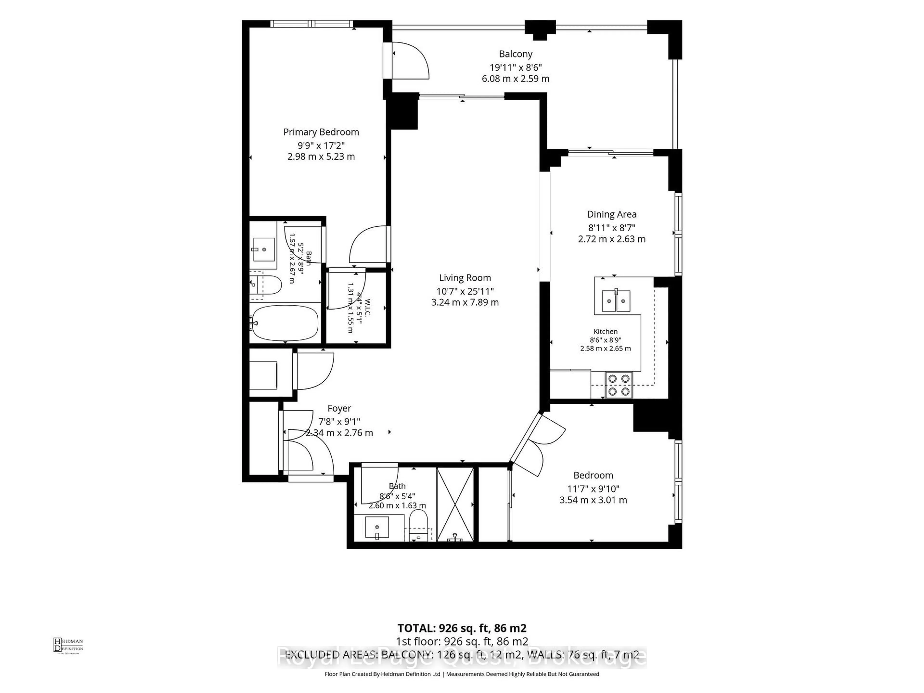 Floor plan for 354 Atherley Rd #203, Orillia Ontario L3V 6H6