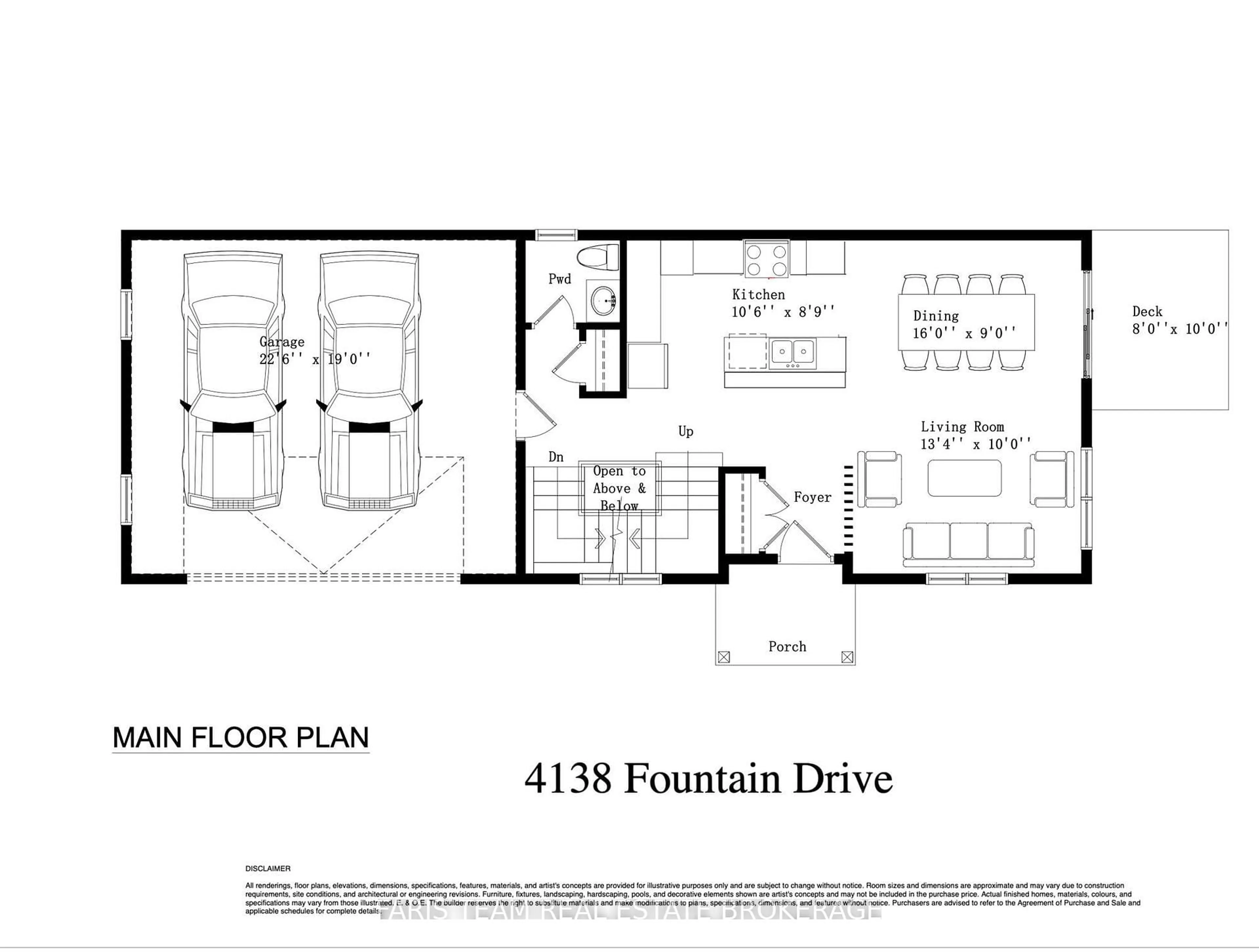 Floor plan for 4138 Fountain Dr, Ramara Ontario L3V 6H7