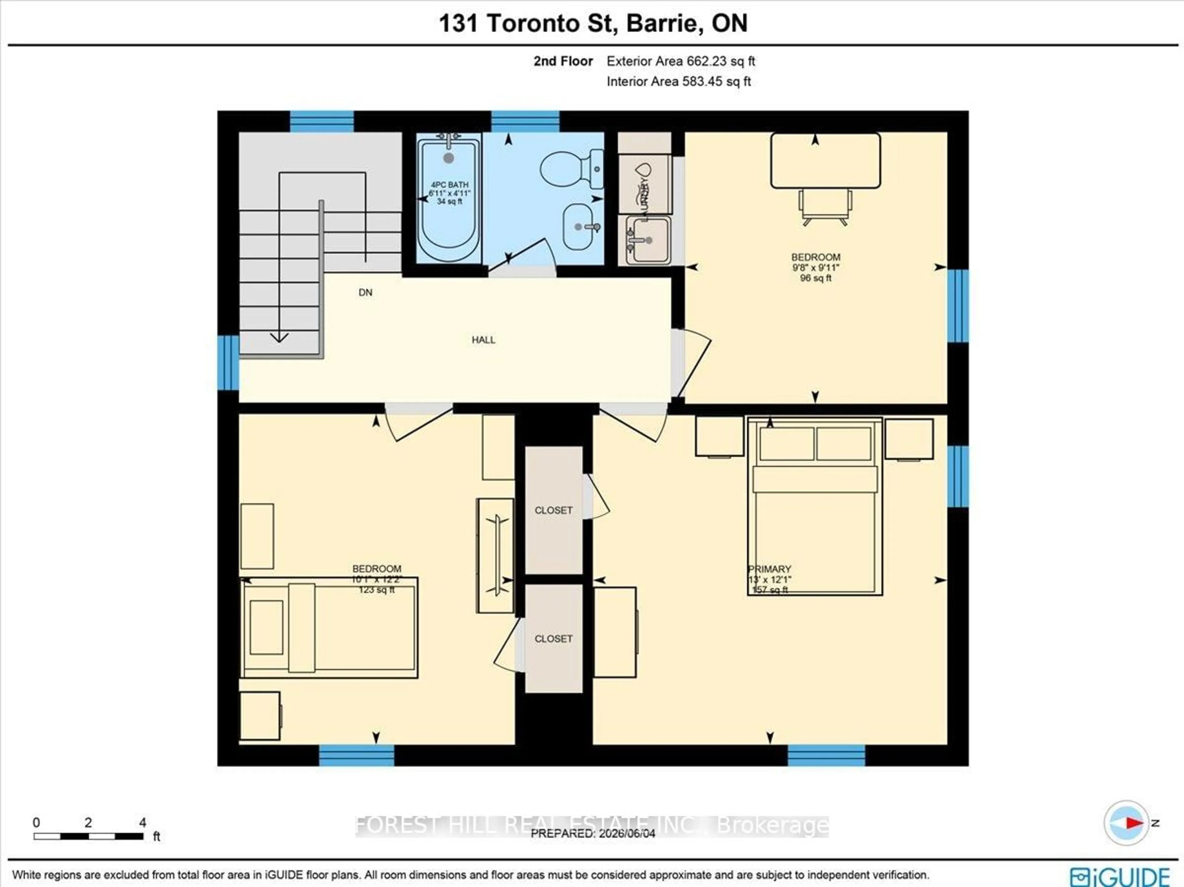 Floor plan for 131 Toronto St, Barrie Ontario L4N 1V3