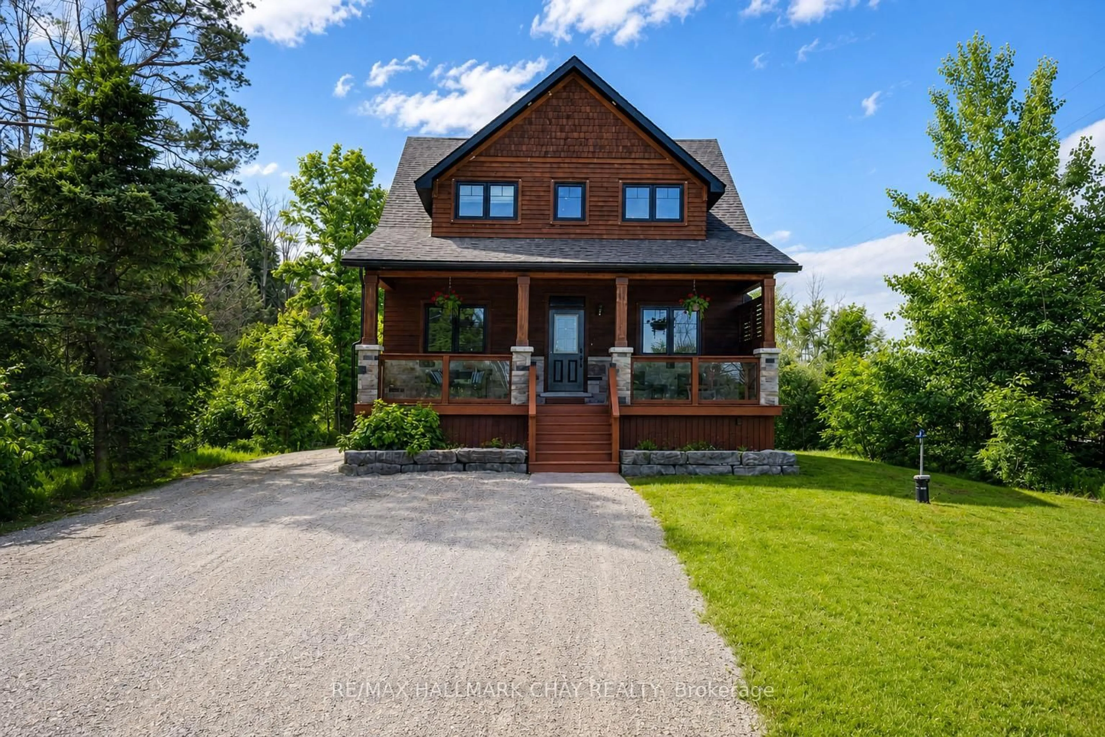 Home with brick exterior material, unknown for 1573 County 6 Rd, Springwater Ontario L0L 1P0