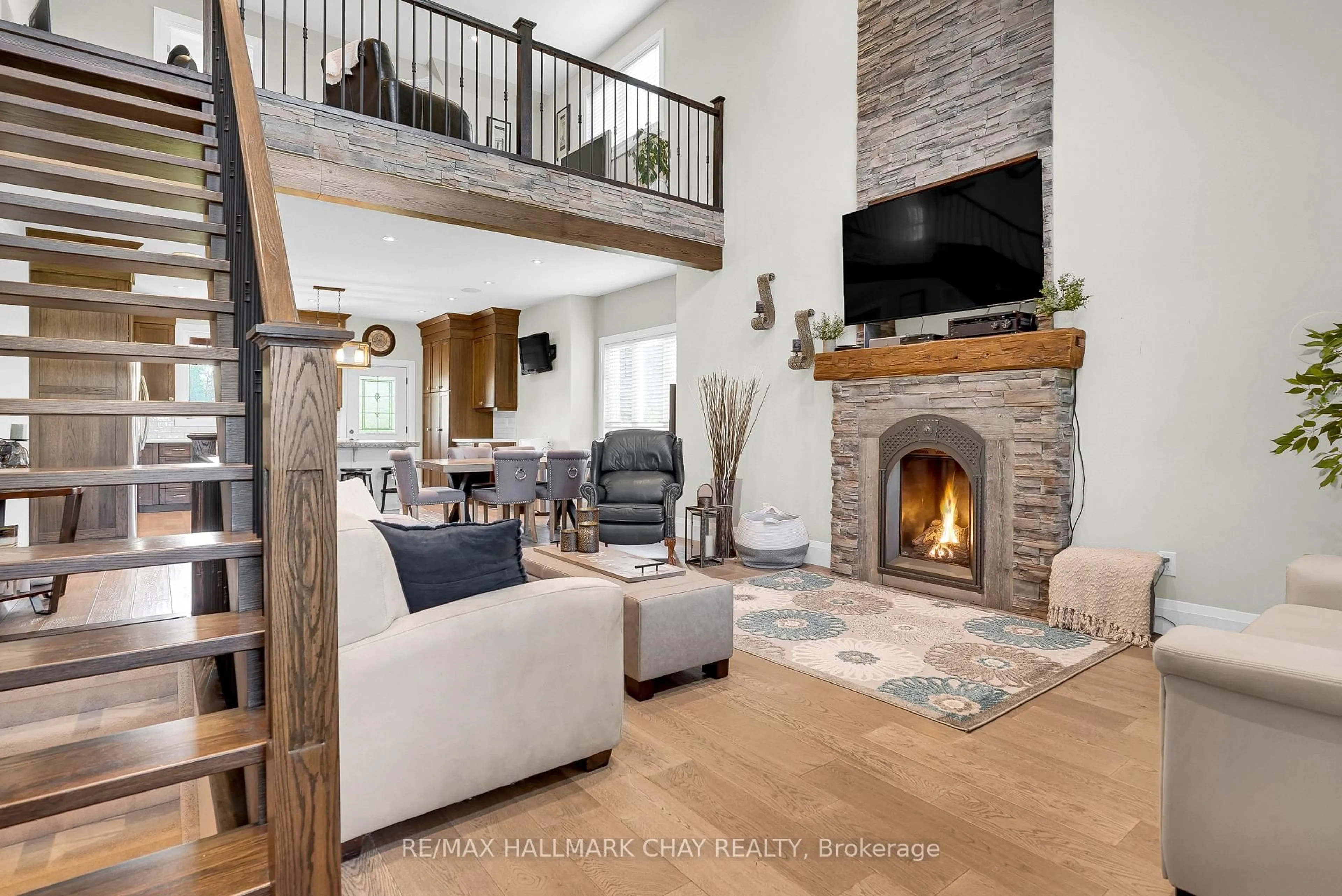 Living room with furniture, unknown for 1573 County 6 Rd, Springwater Ontario L0L 1P0