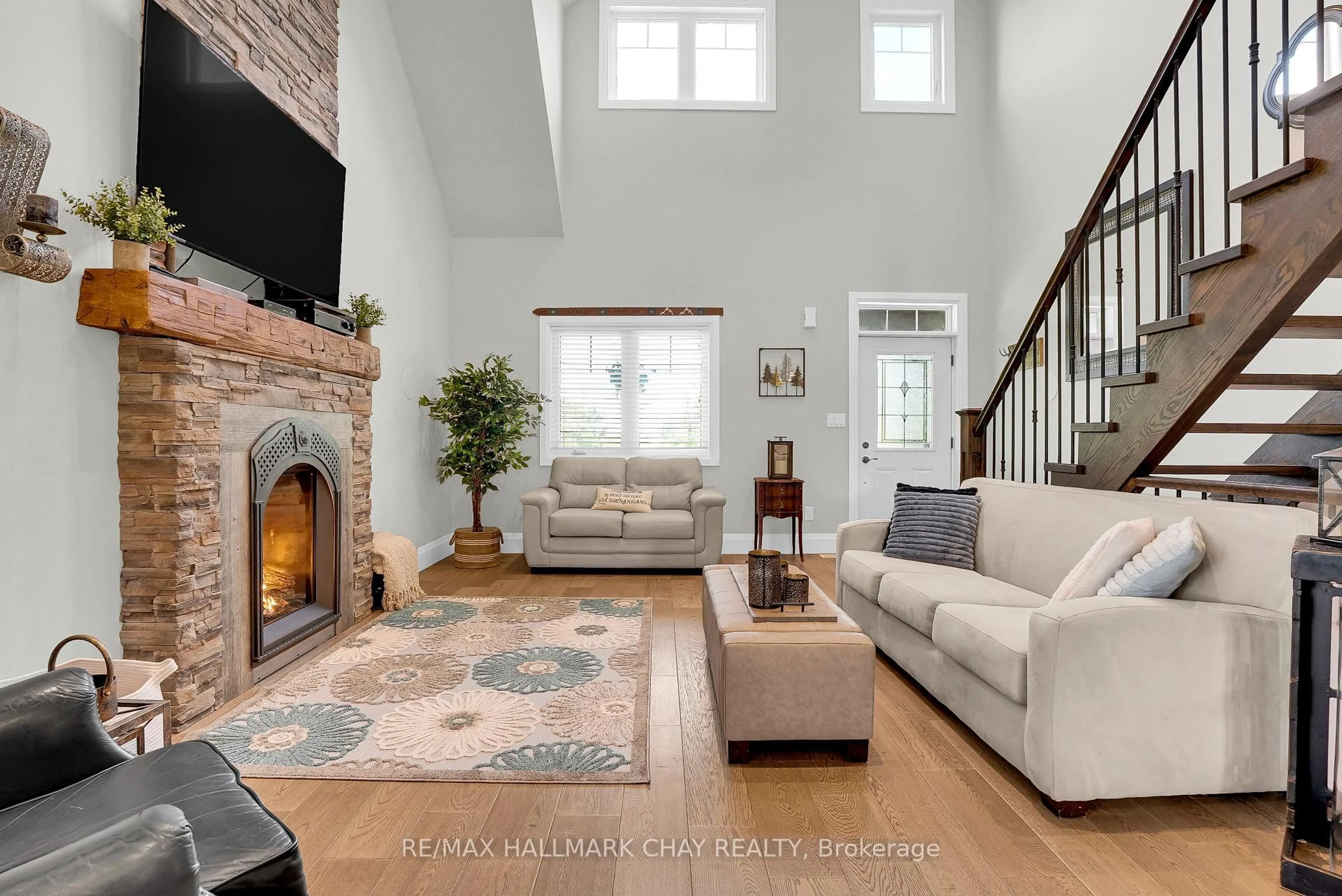 Living room with furniture, unknown for 1573 County 6 Rd, Springwater Ontario L0L 1P0