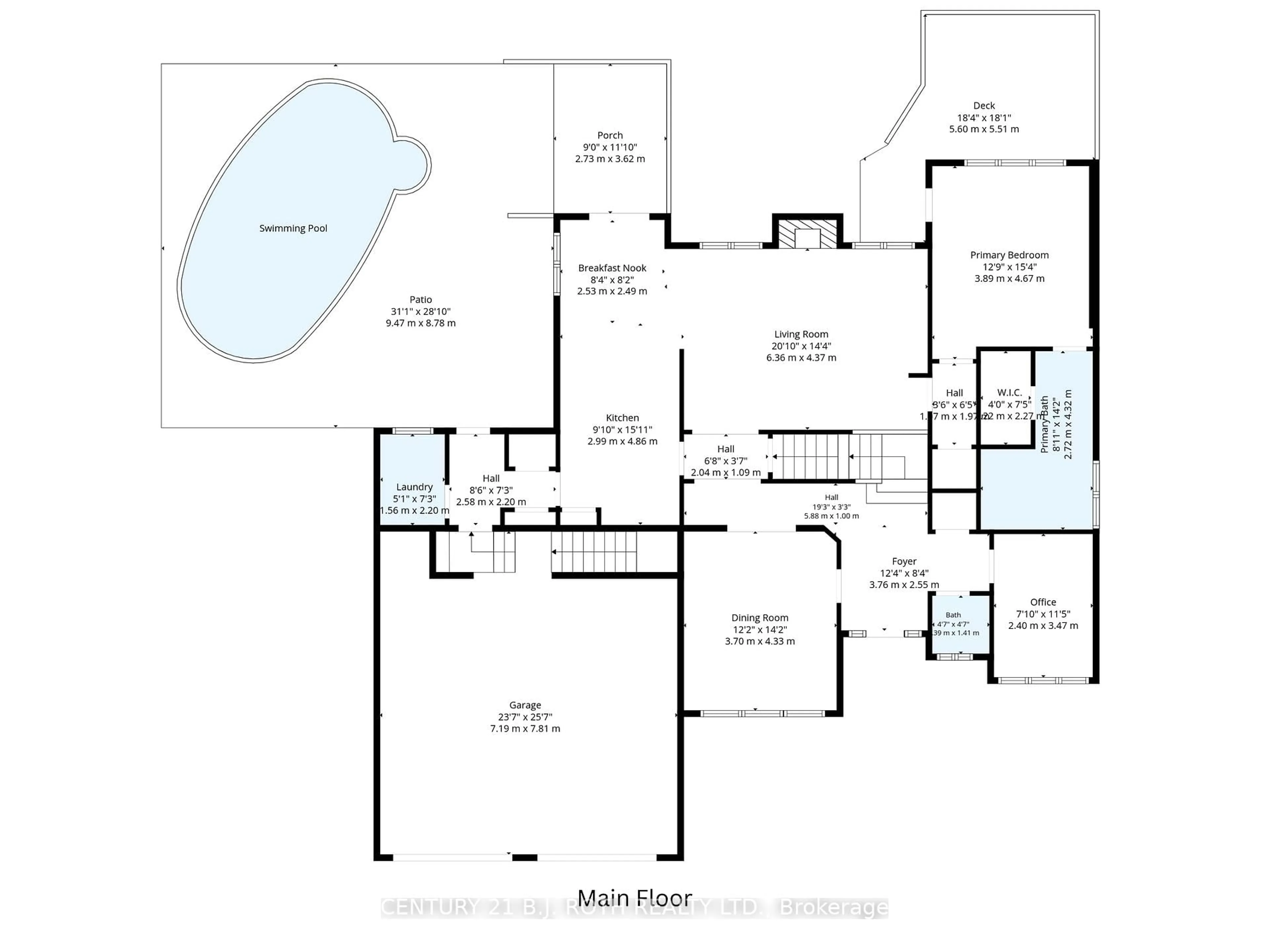 Floor plan for 140 Wildwood Tr, Barrie Ontario L4N 7Z7