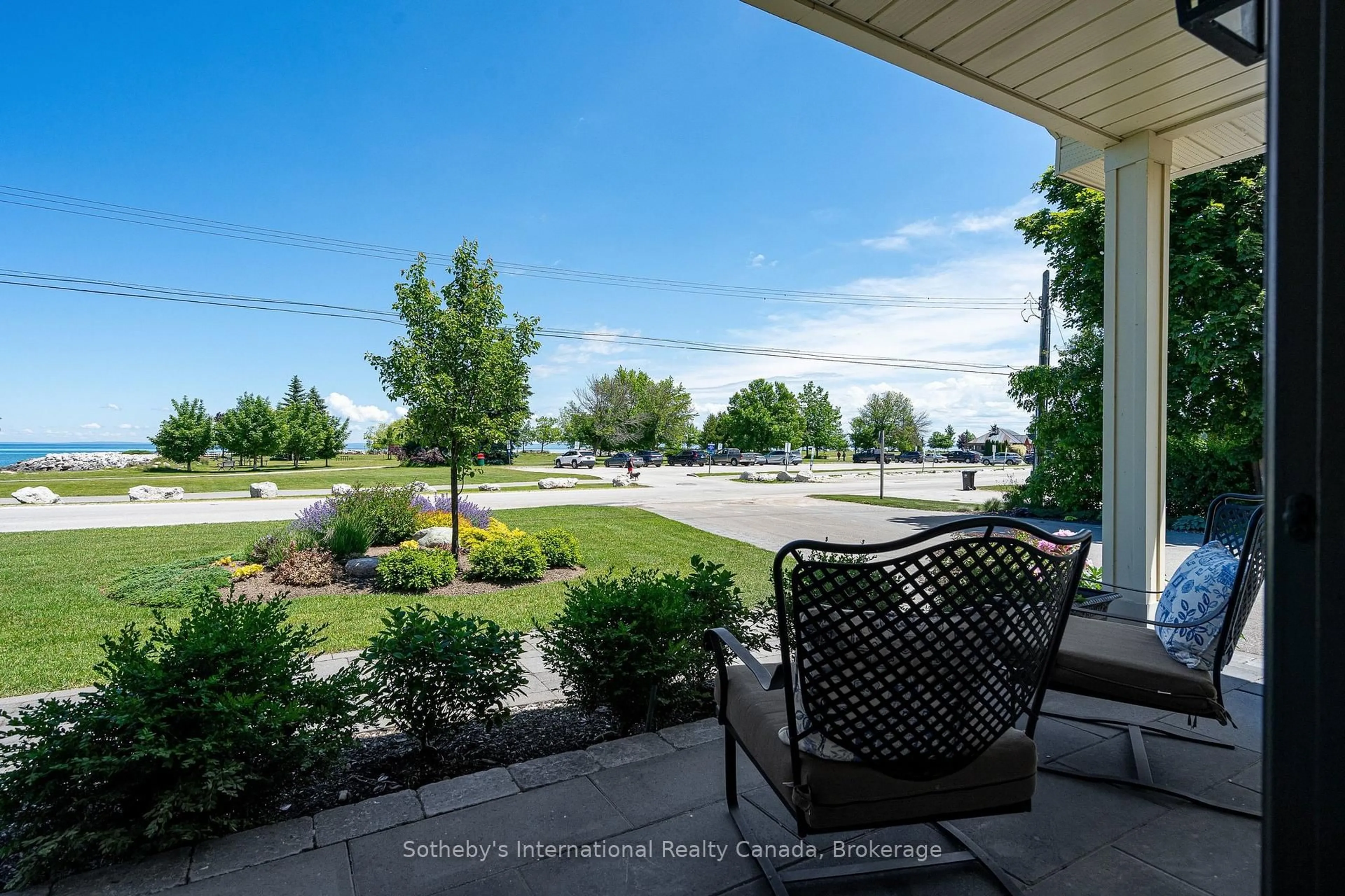 Patio, water/lake/river/ocean view for 55 St Lawrence St, Collingwood Ontario L9Y 4Y3