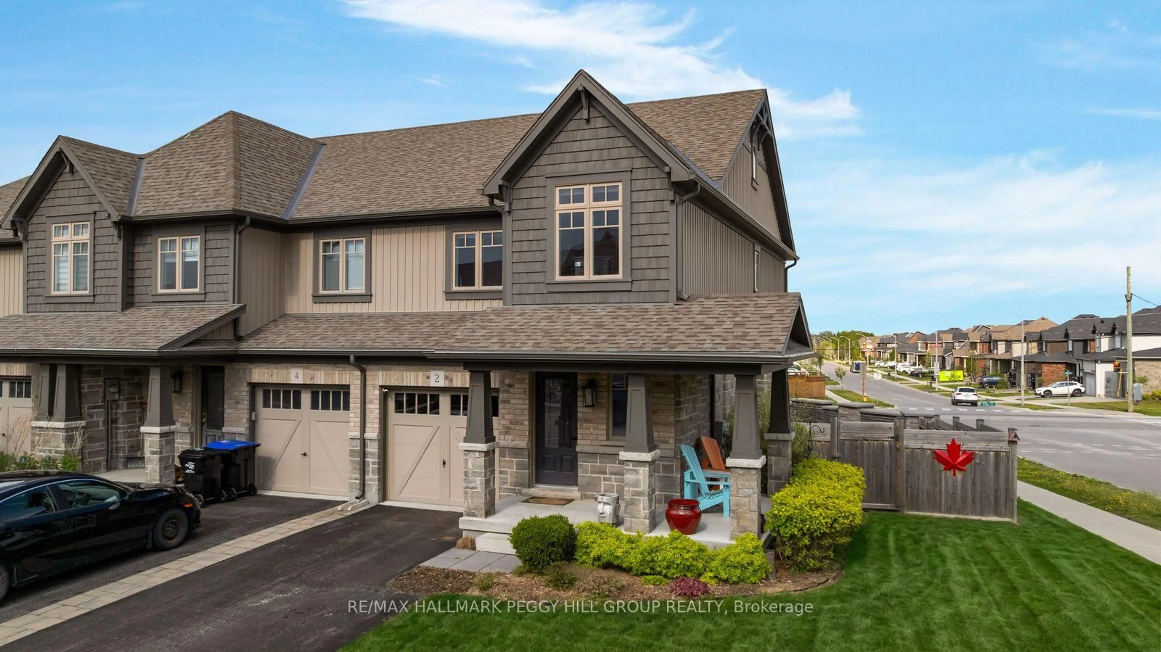 Home with vinyl exterior material, street for 2 Foley Cres, Collingwood Ontario L9Y 3B7