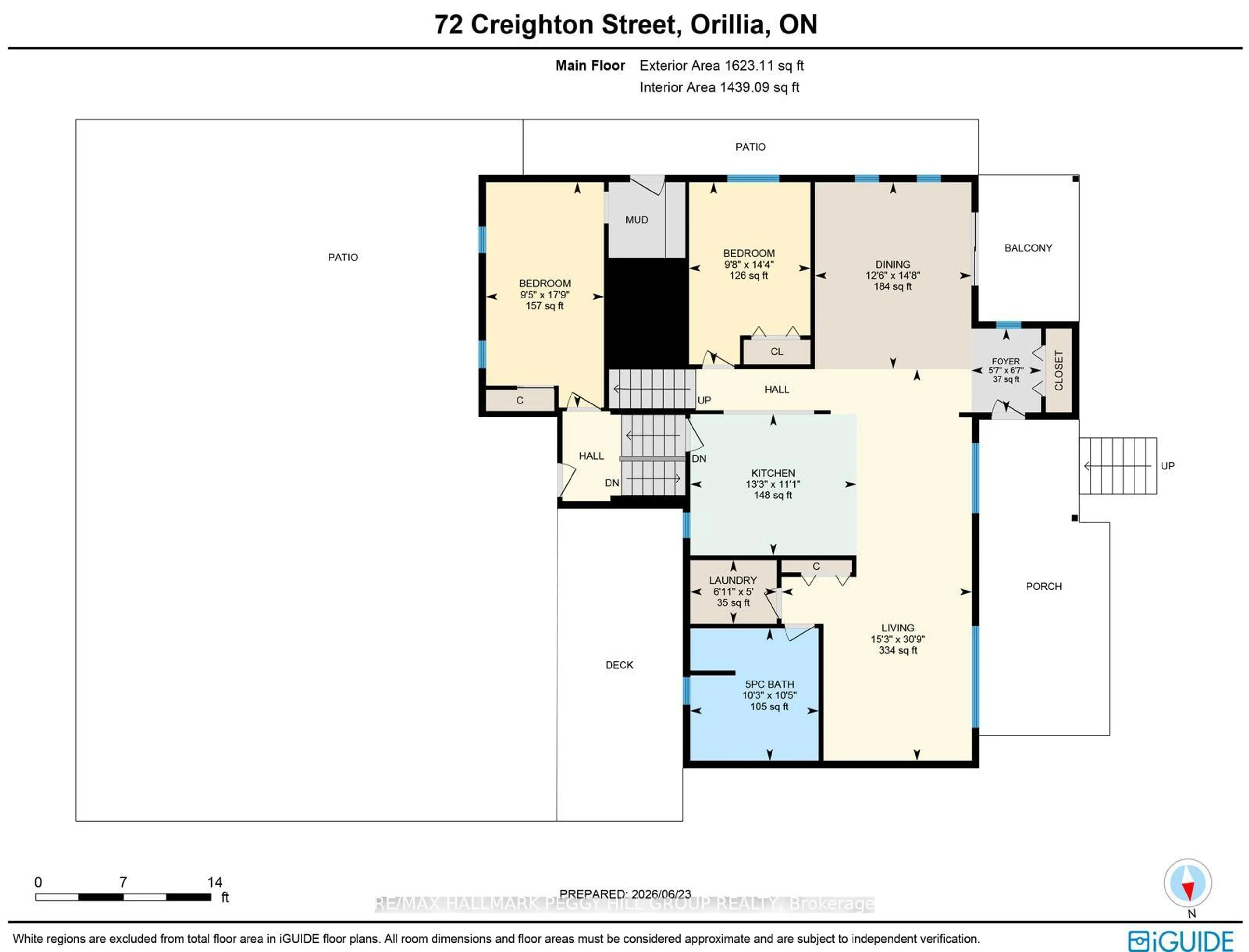 Floor plan for 72 Creighton St, Ramara Ontario L3V 1B2