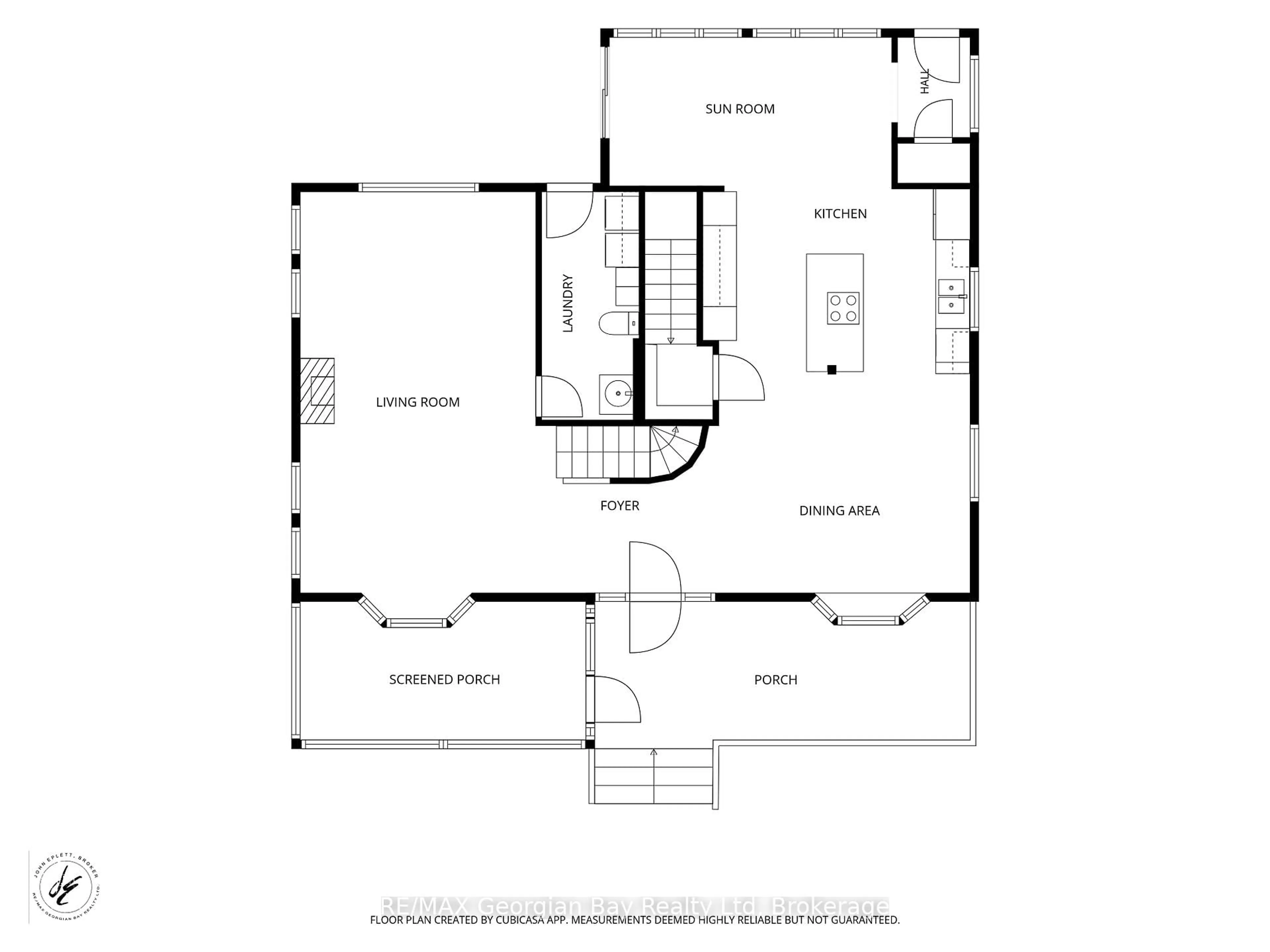 Floor plan for 4 Moore Ave, Tay Ontario L0K 2A0