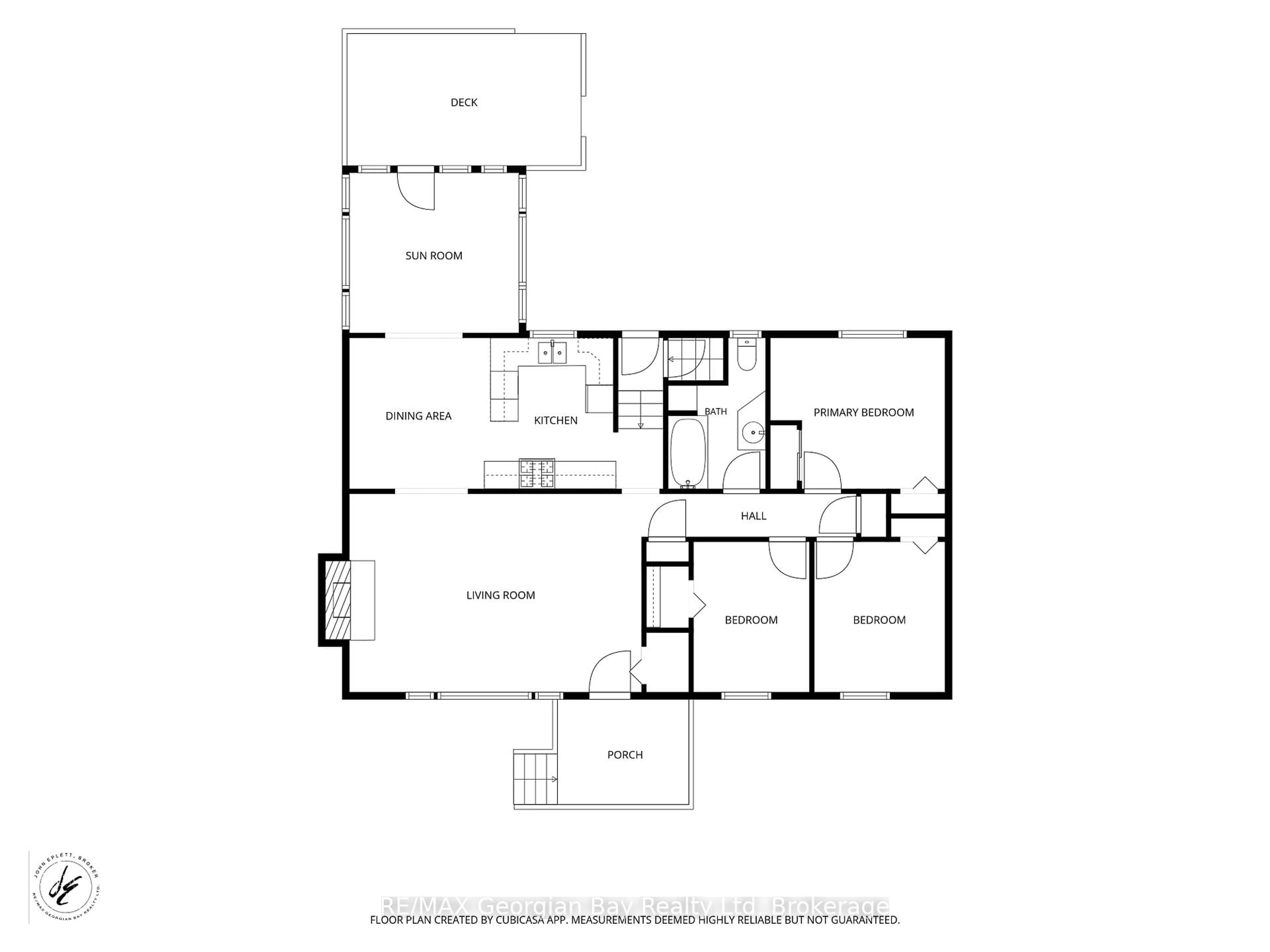 Floor plan for 511 Camilla St, Tay Ontario L0K 1R0