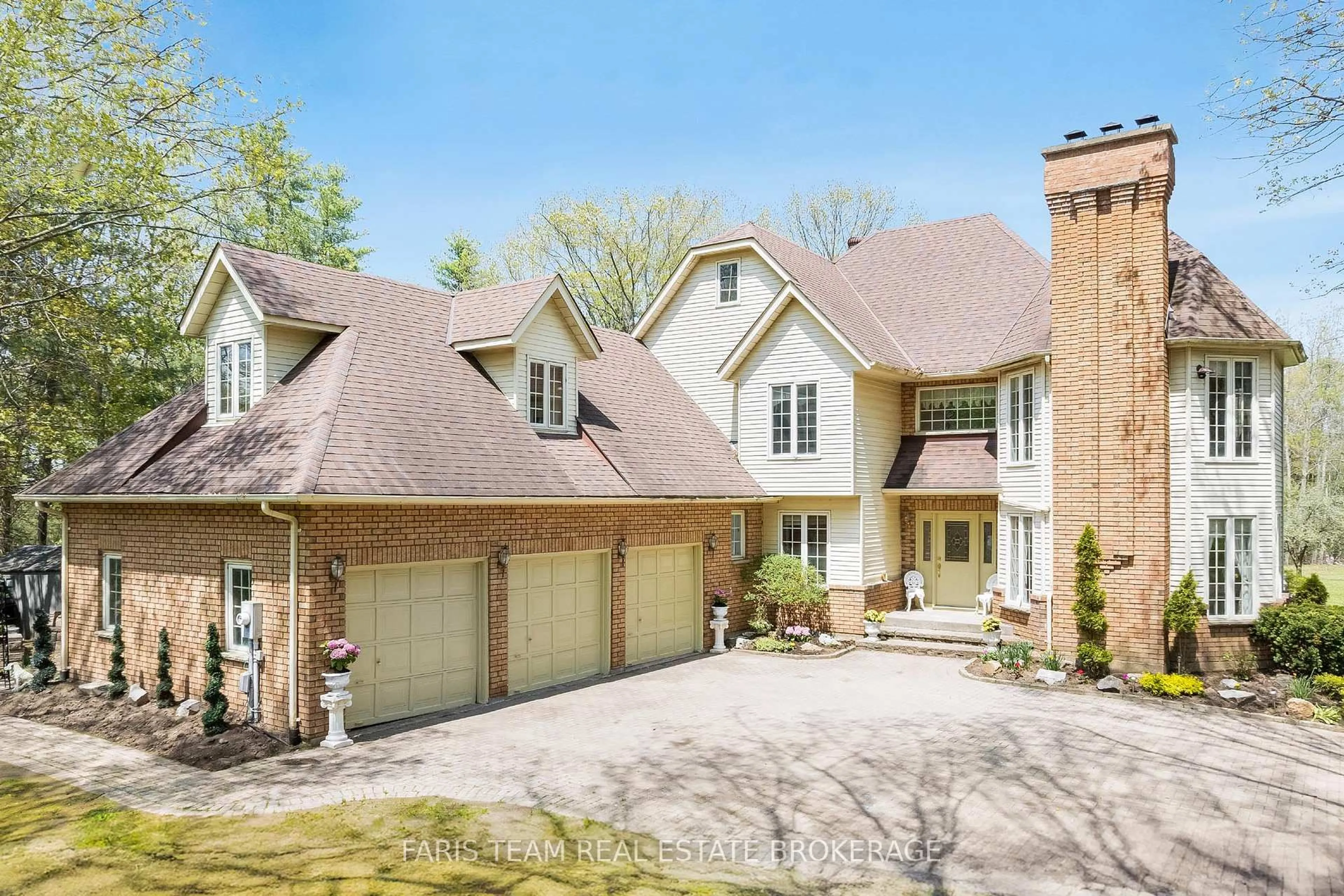 Home with brick exterior material, street for 4 Mills Circ, Springwater Ontario L9X 0J7