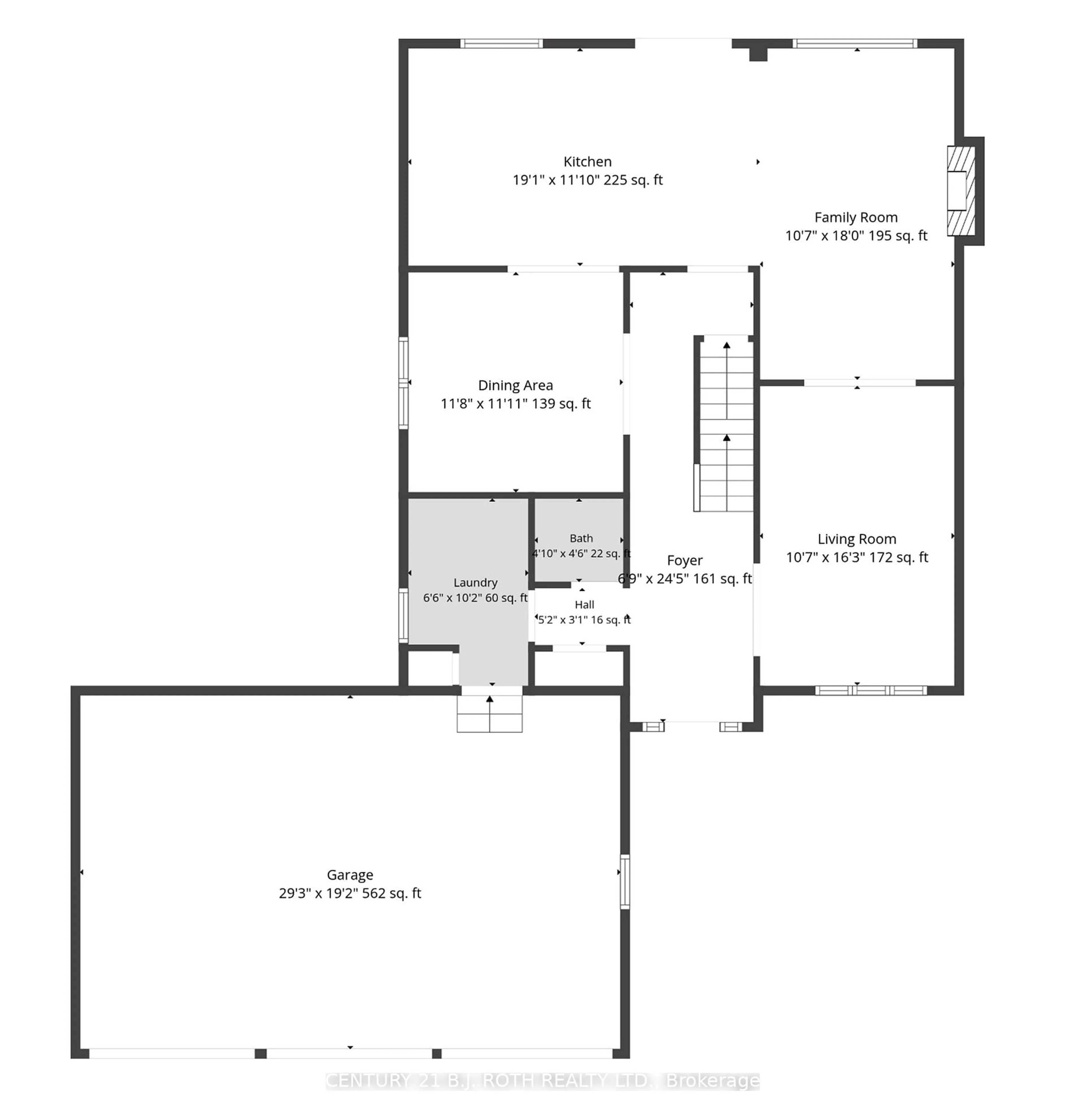 Floor plan for 31 Emms Dr, Barrie Ontario L4N 8H2