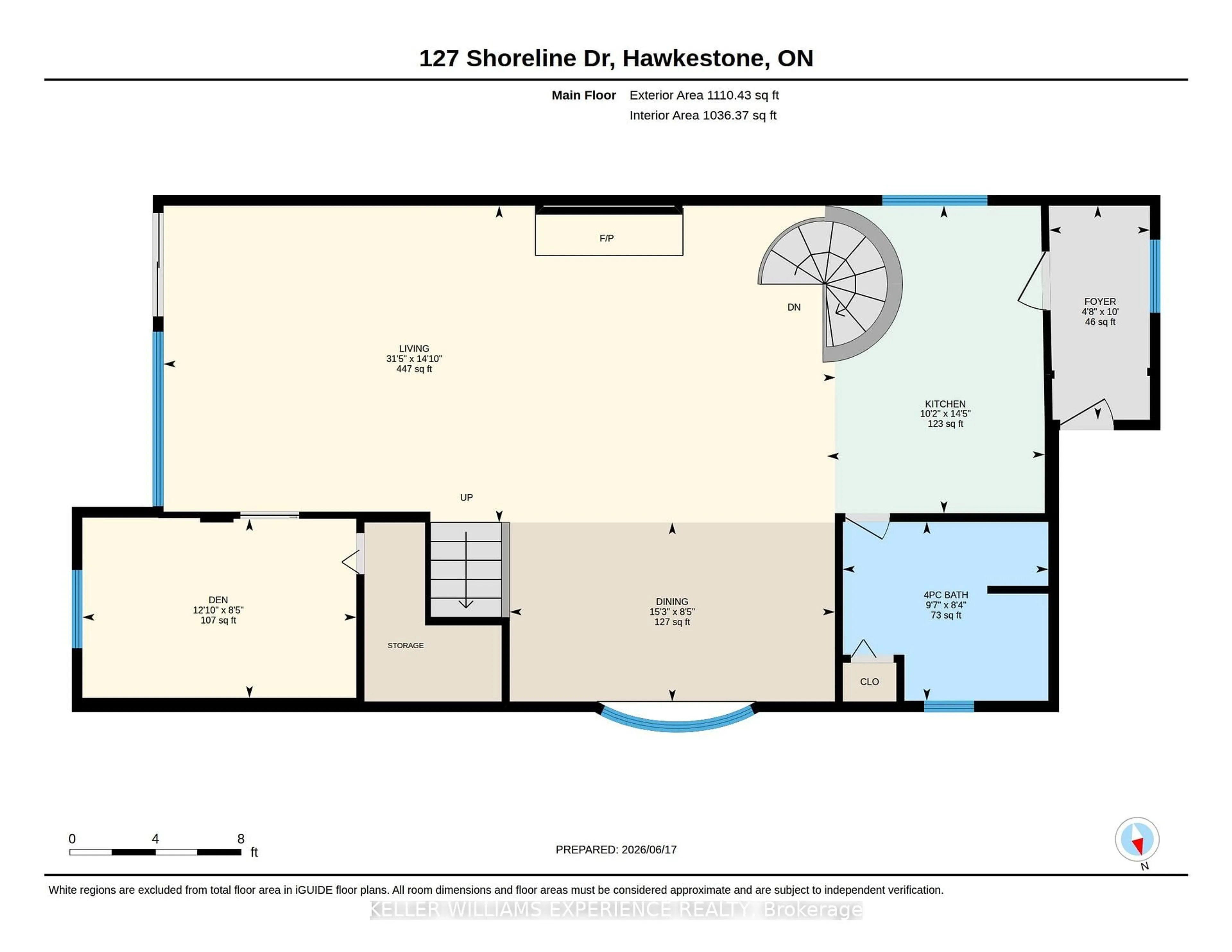 Floor plan for 127 Shoreline Dr, Oro-Medonte Ontario L3V 0K2