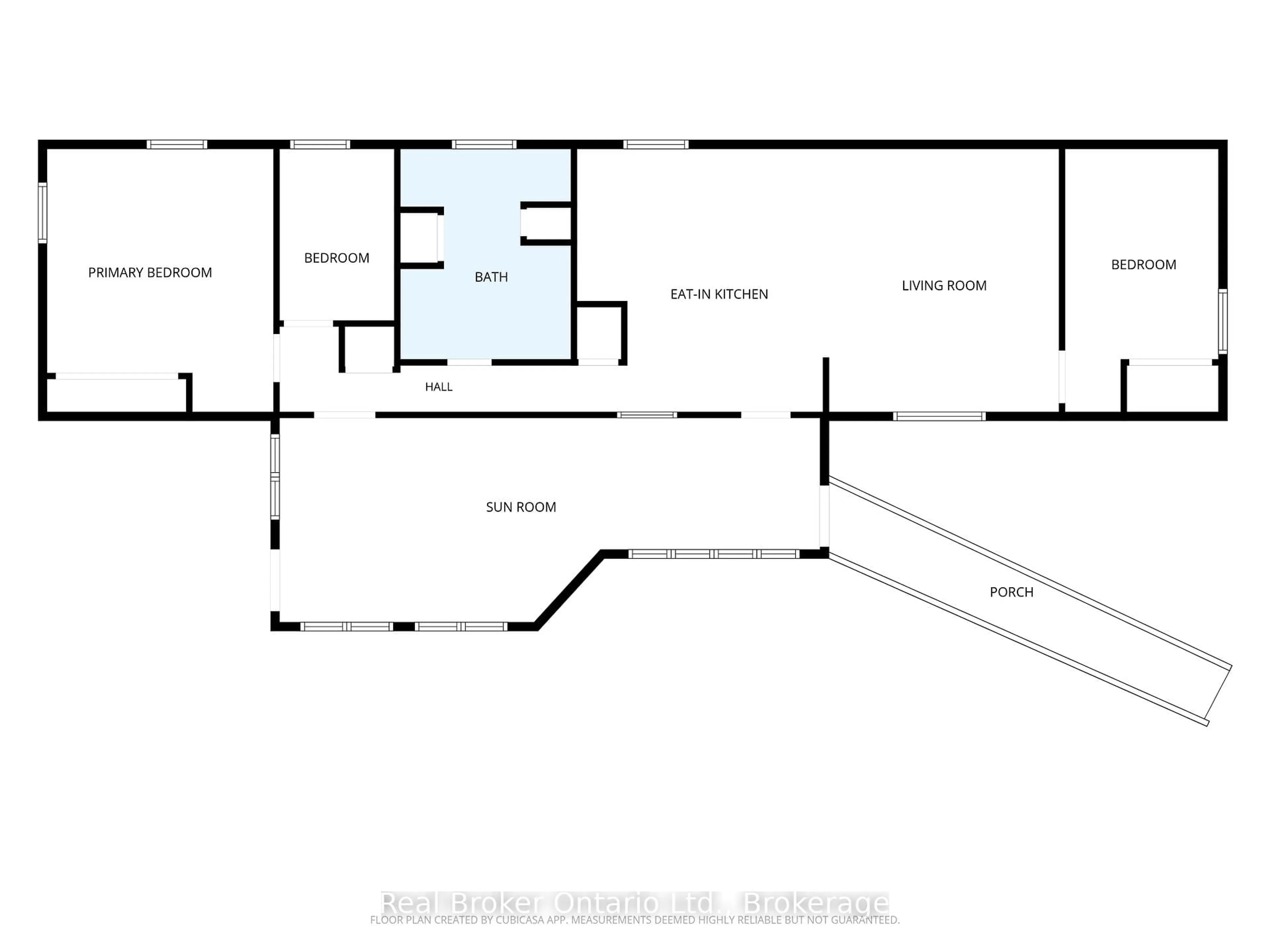 Floor plan for 5411 Elliott Sdrd #5, Tay Ontario L4R 4K3