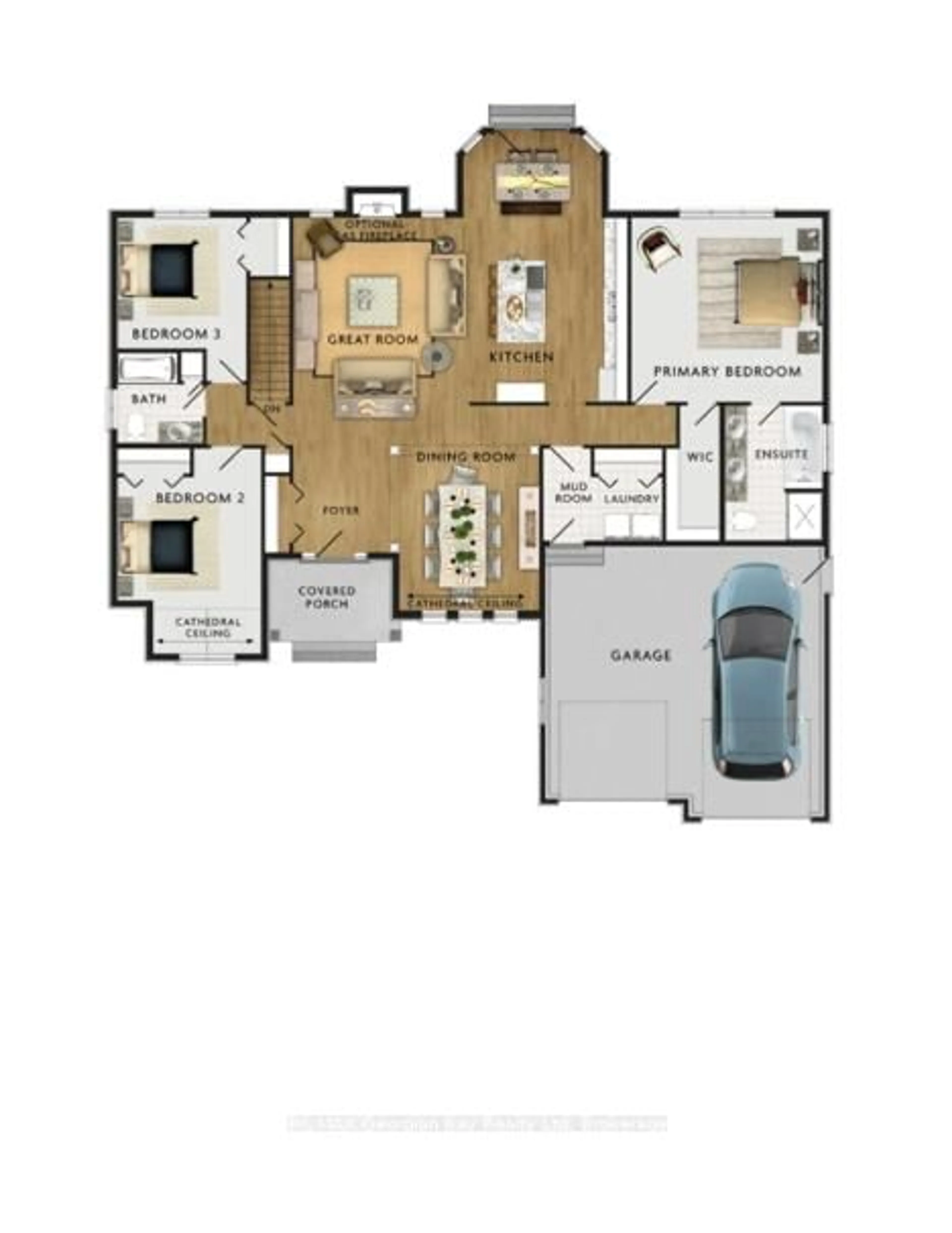 Floor plan for 6 Beaufort Cres, Tiny Ontario L9M 0B8