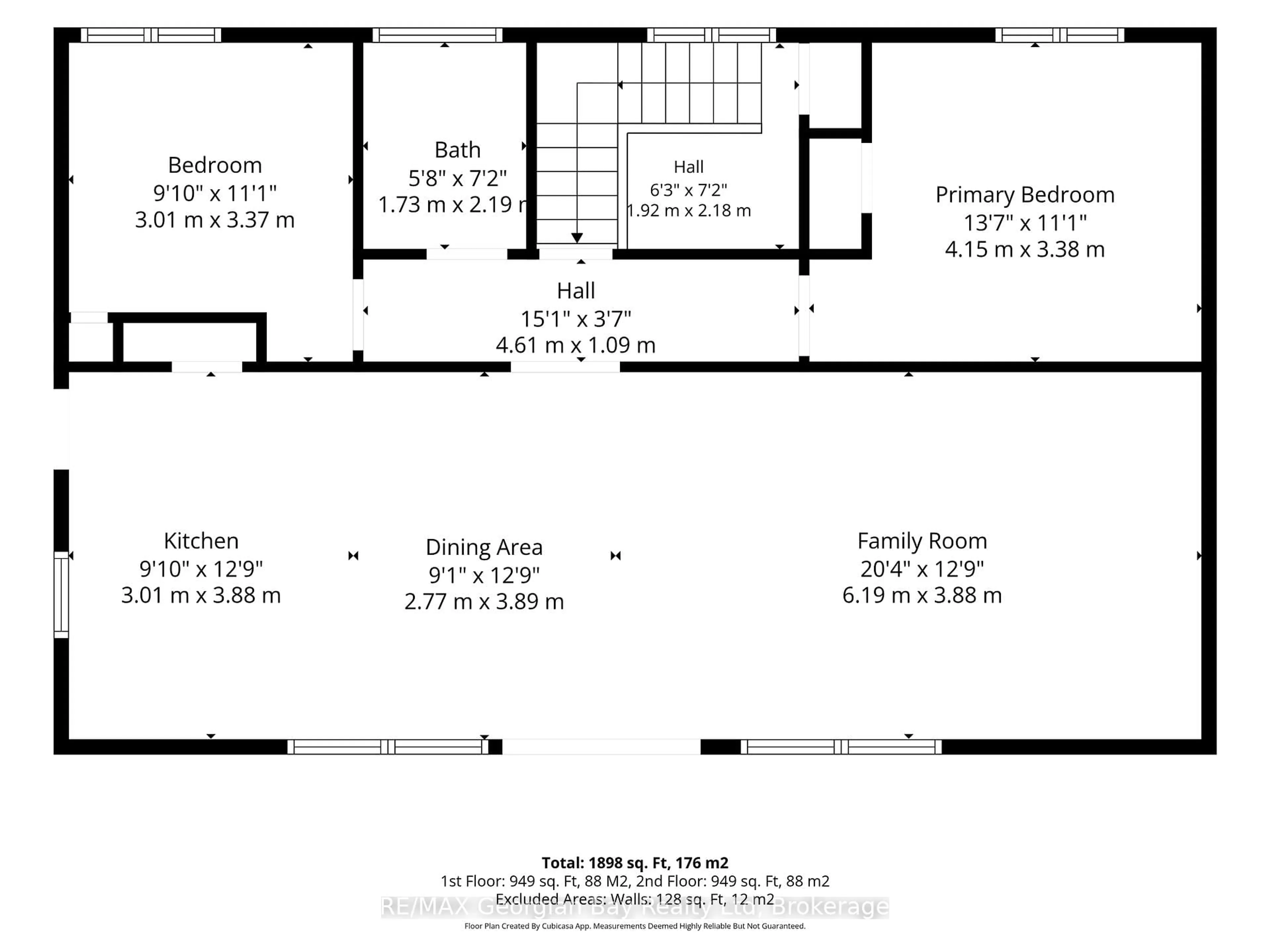 Floor plan for 6 Brunelle Rd, Tiny Ontario L9M 0J2