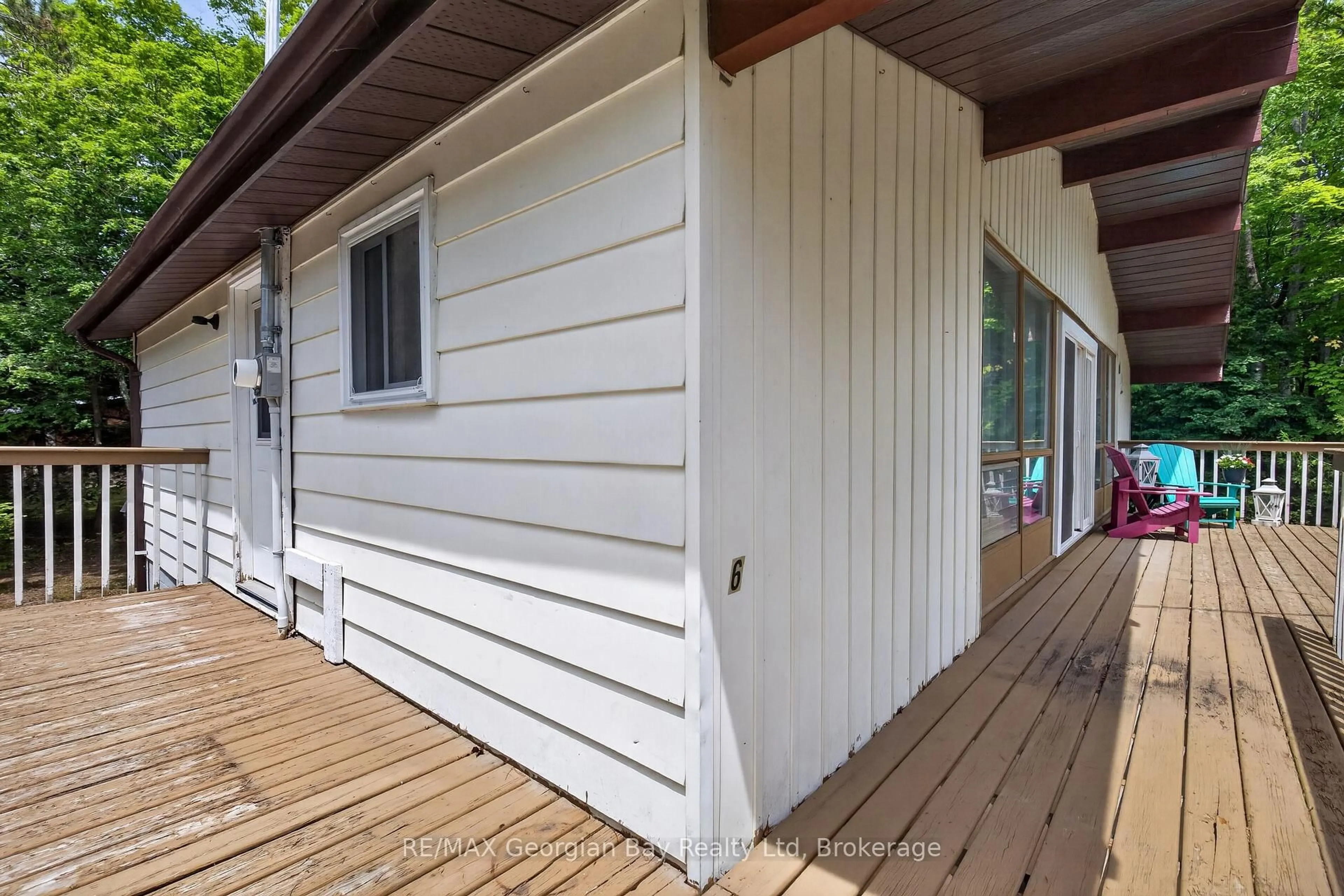 Home with vinyl exterior material, street for 6 Brunelle Rd, Tiny Ontario L9M 0J2