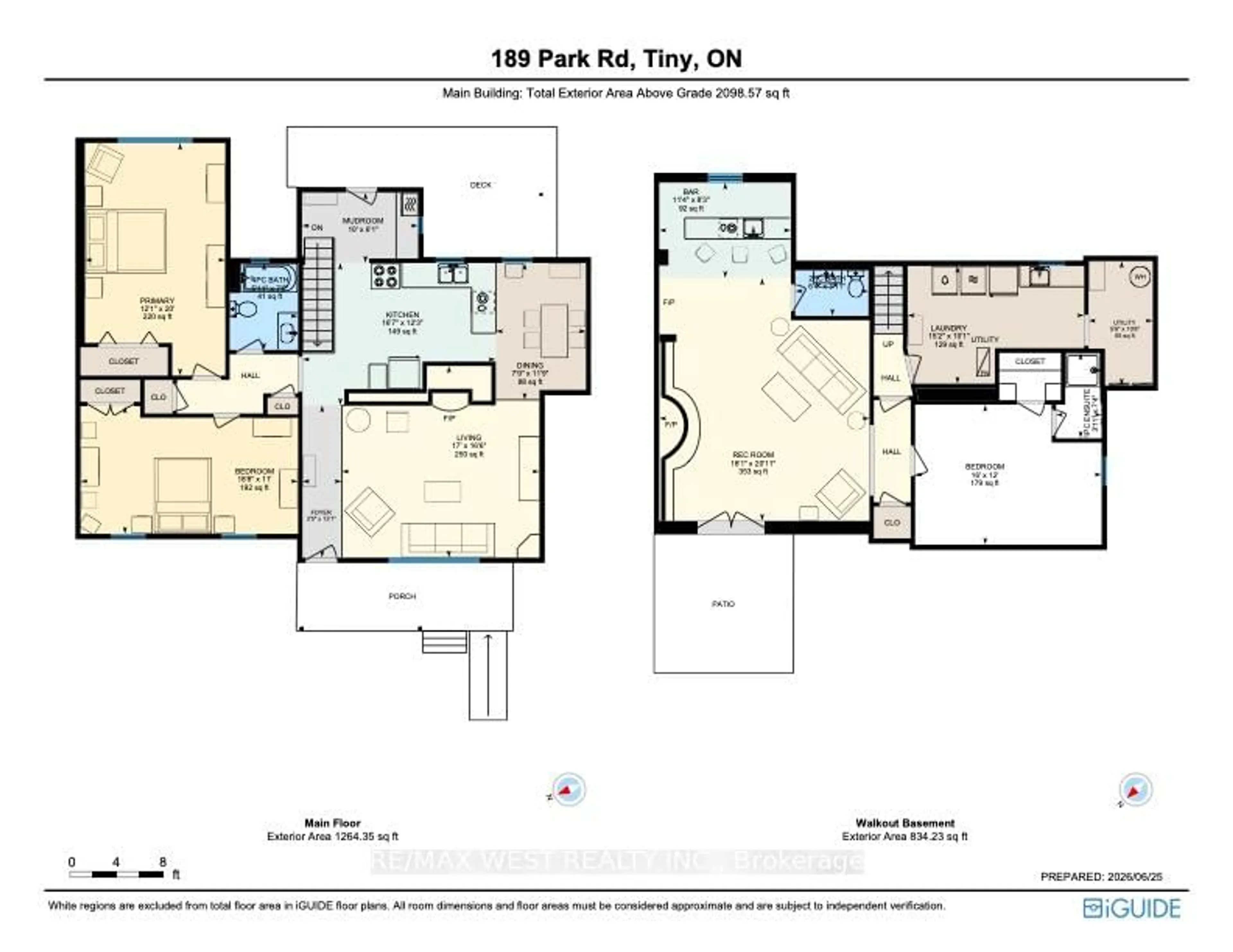 Floor plan for 189 Park Rd, Tiny Ontario L0L 1P1