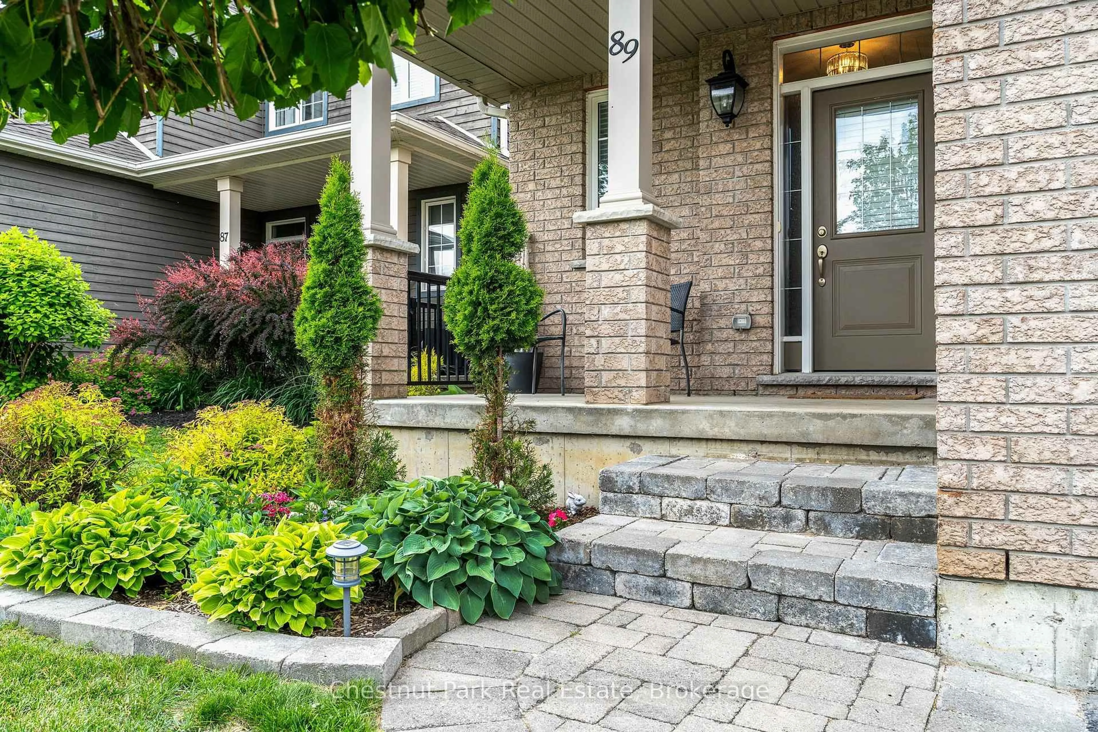 Home with brick exterior material, street for 89 Garbutt Cres, Collingwood Ontario L9Y 0H5