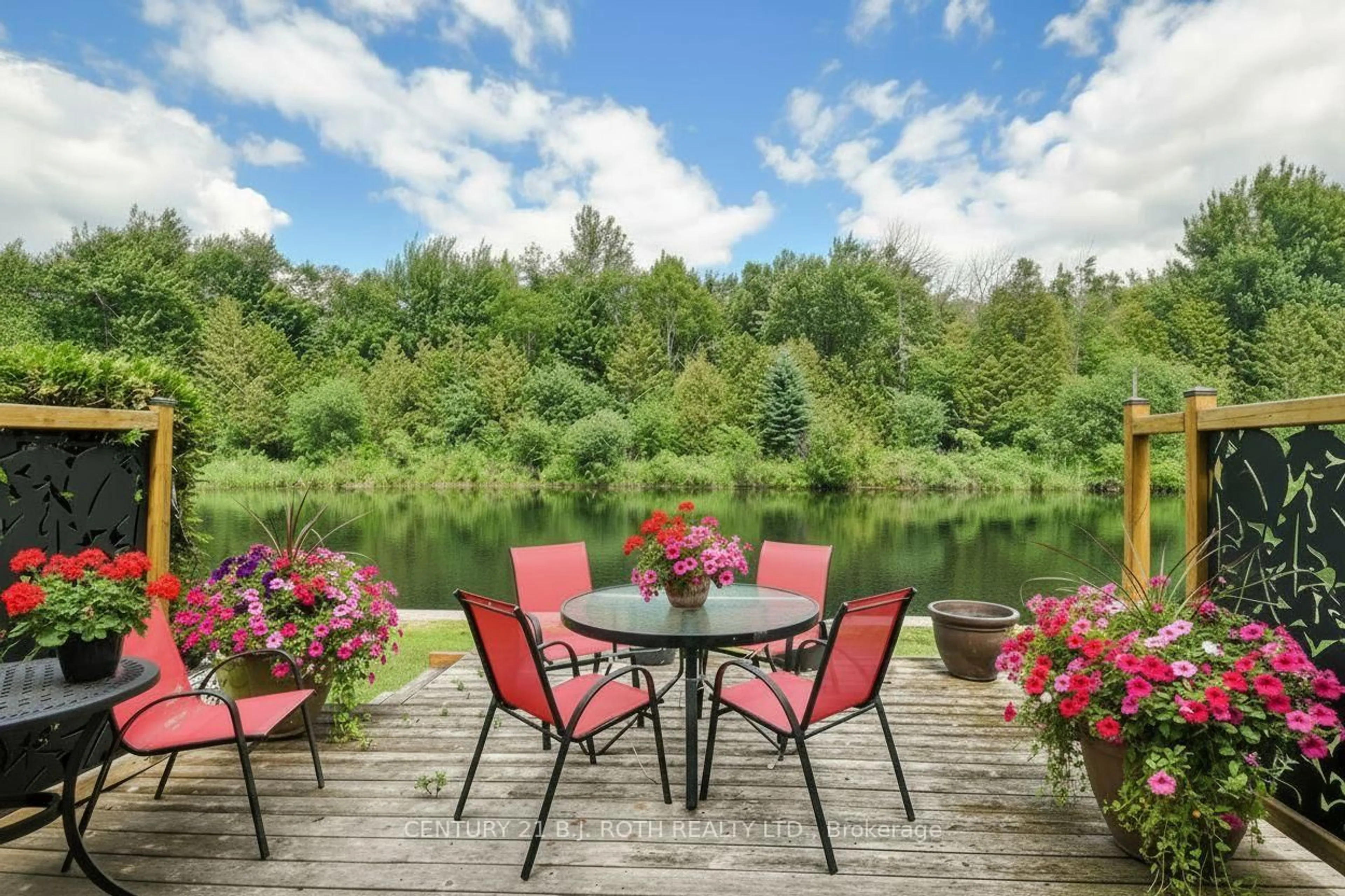 Patio, water/lake/river/ocean view for 51 Laguna Pkwy #9, Ramara Ontario L0K 1B0