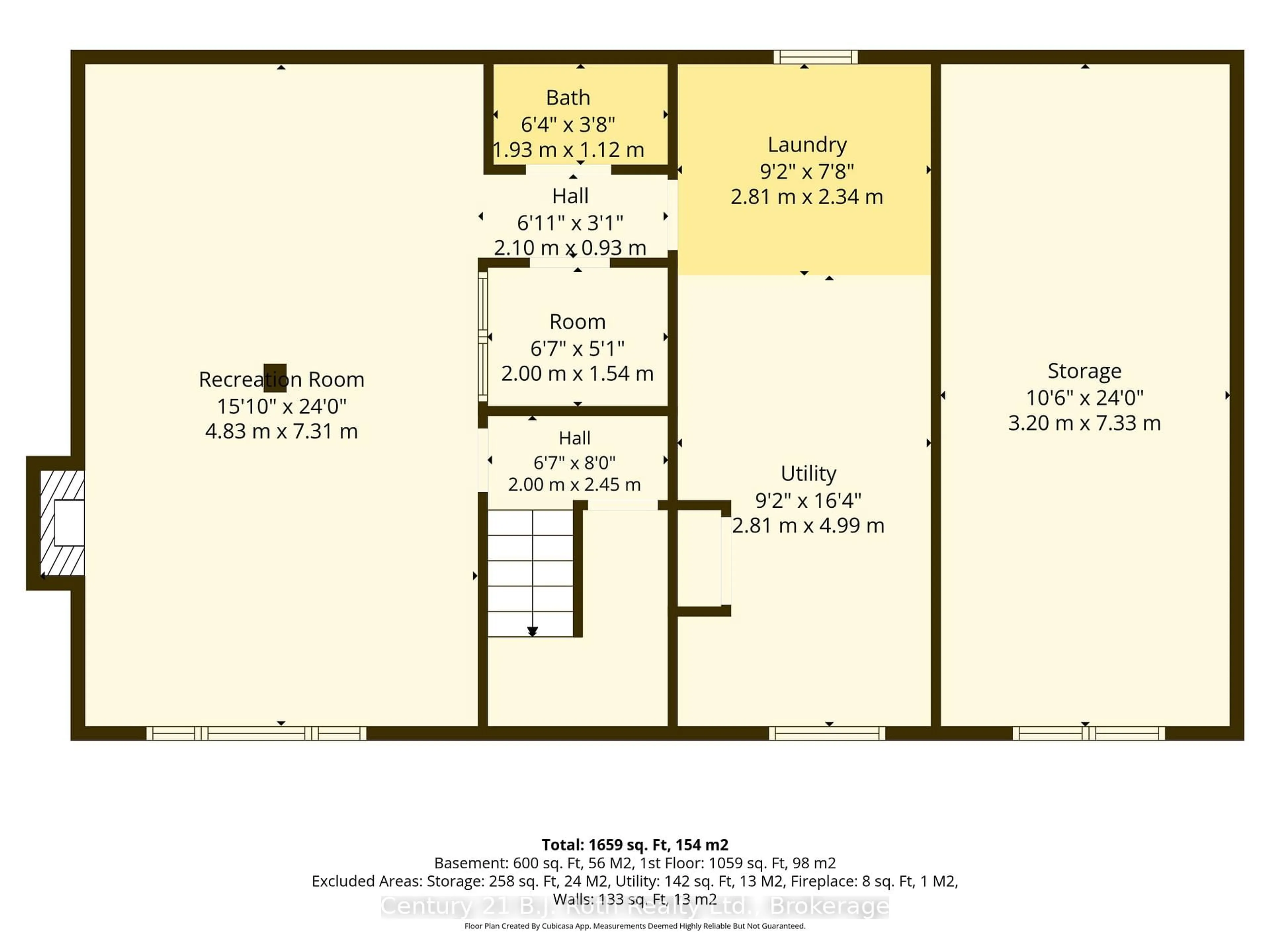 Floor plan for 38 Andrea Cres, Orillia Ontario L3V 6W5
