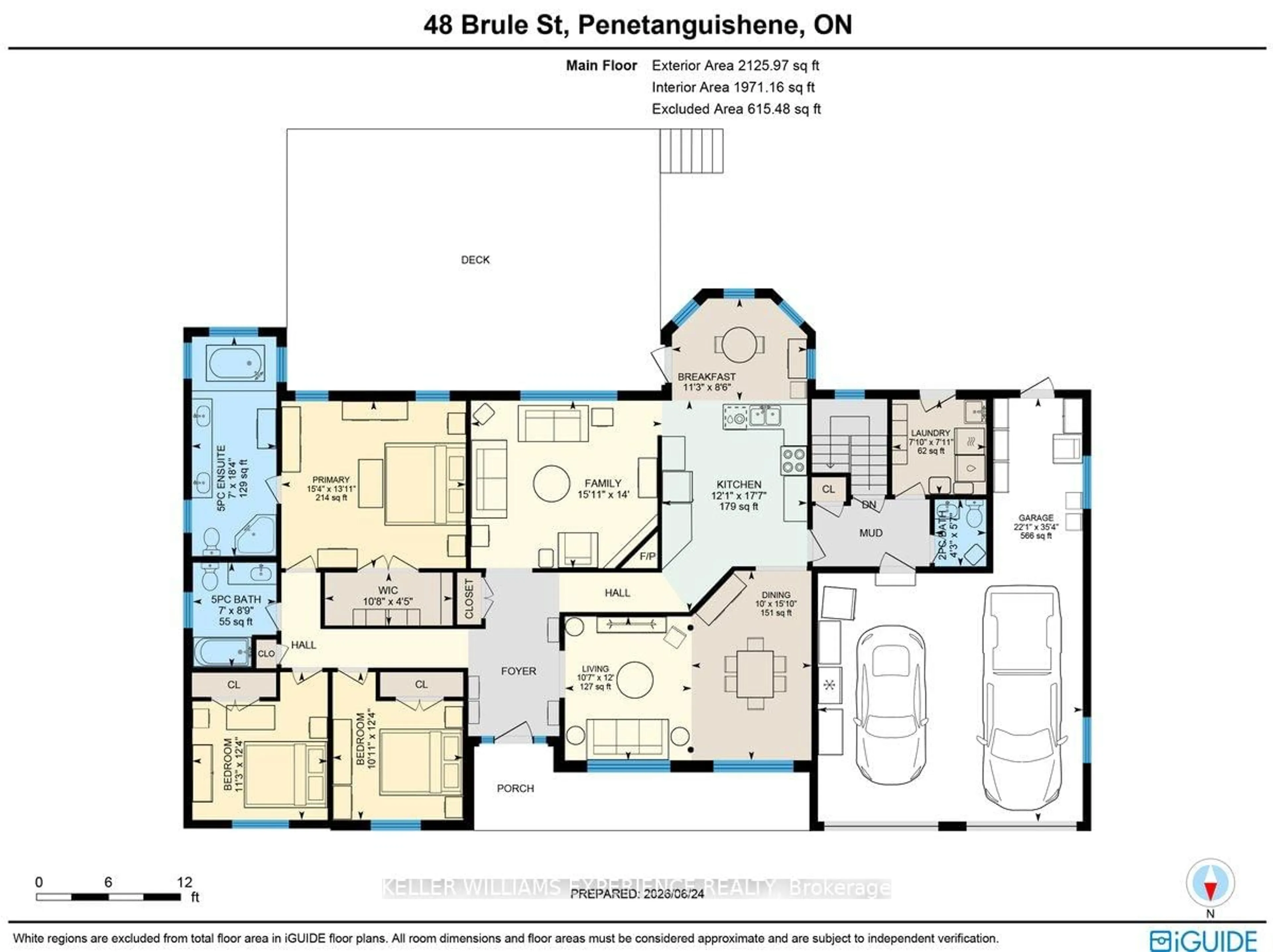 Floor plan for 48 Brule St, Penetanguishene Ontario L9M 1H2