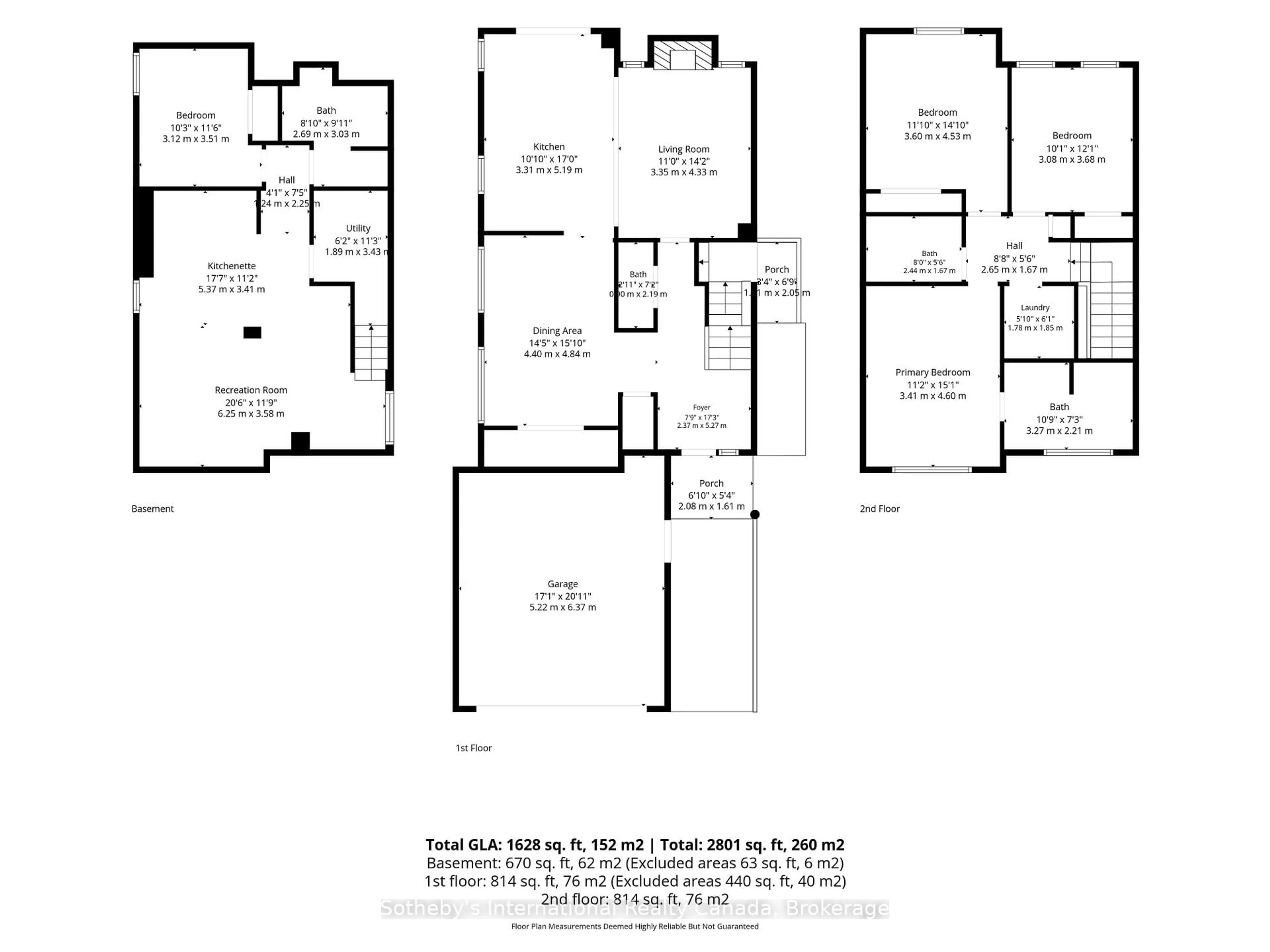 Floor plan for 23 Carr Dr, Barrie Ontario L4N 6M9