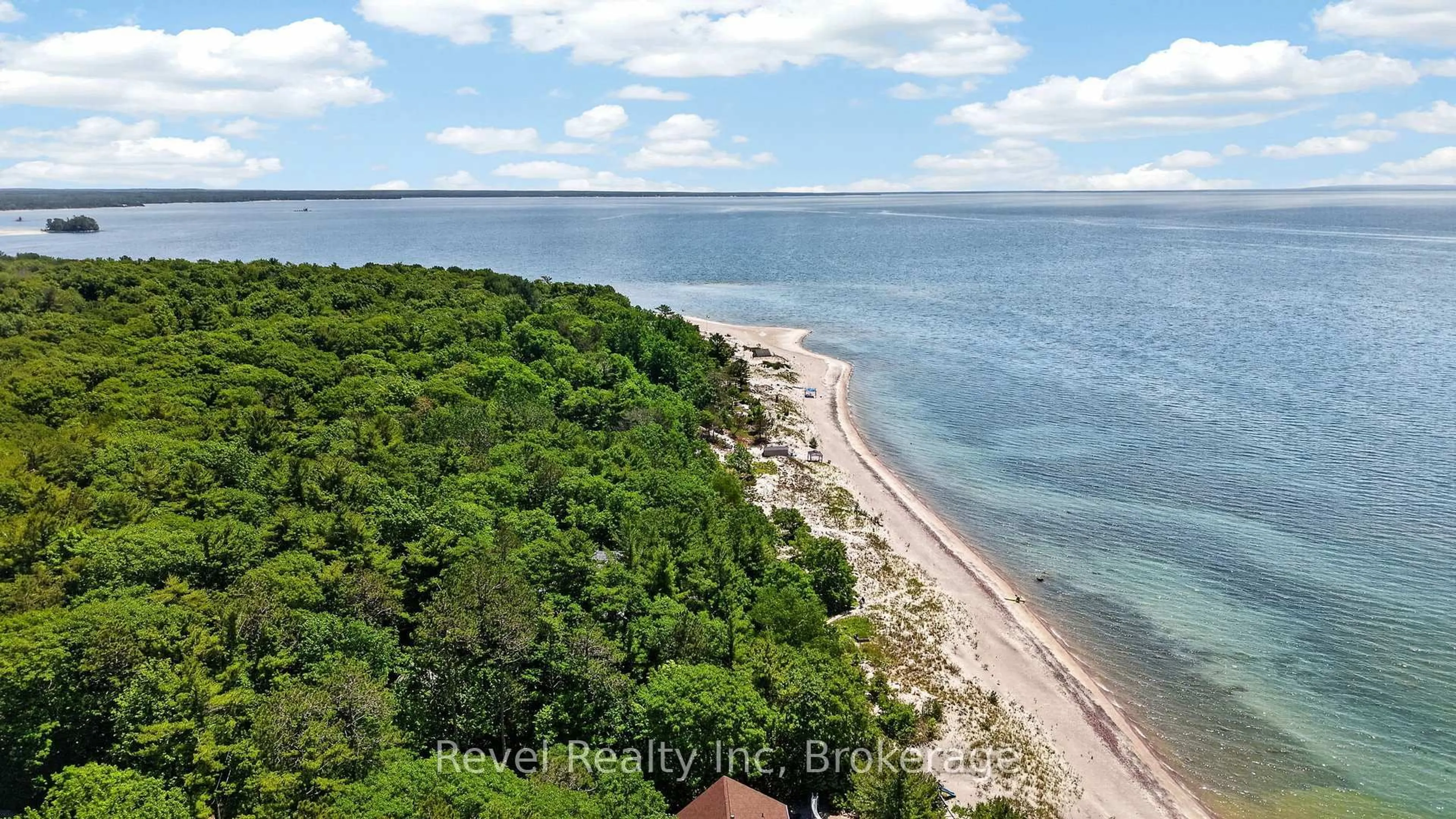 A pic from outside/outdoor area/front of a property/back of a property/a pic from drone, water/lake/river/ocean view for 731 Concession 15, Tiny Ontario L9M 0H7