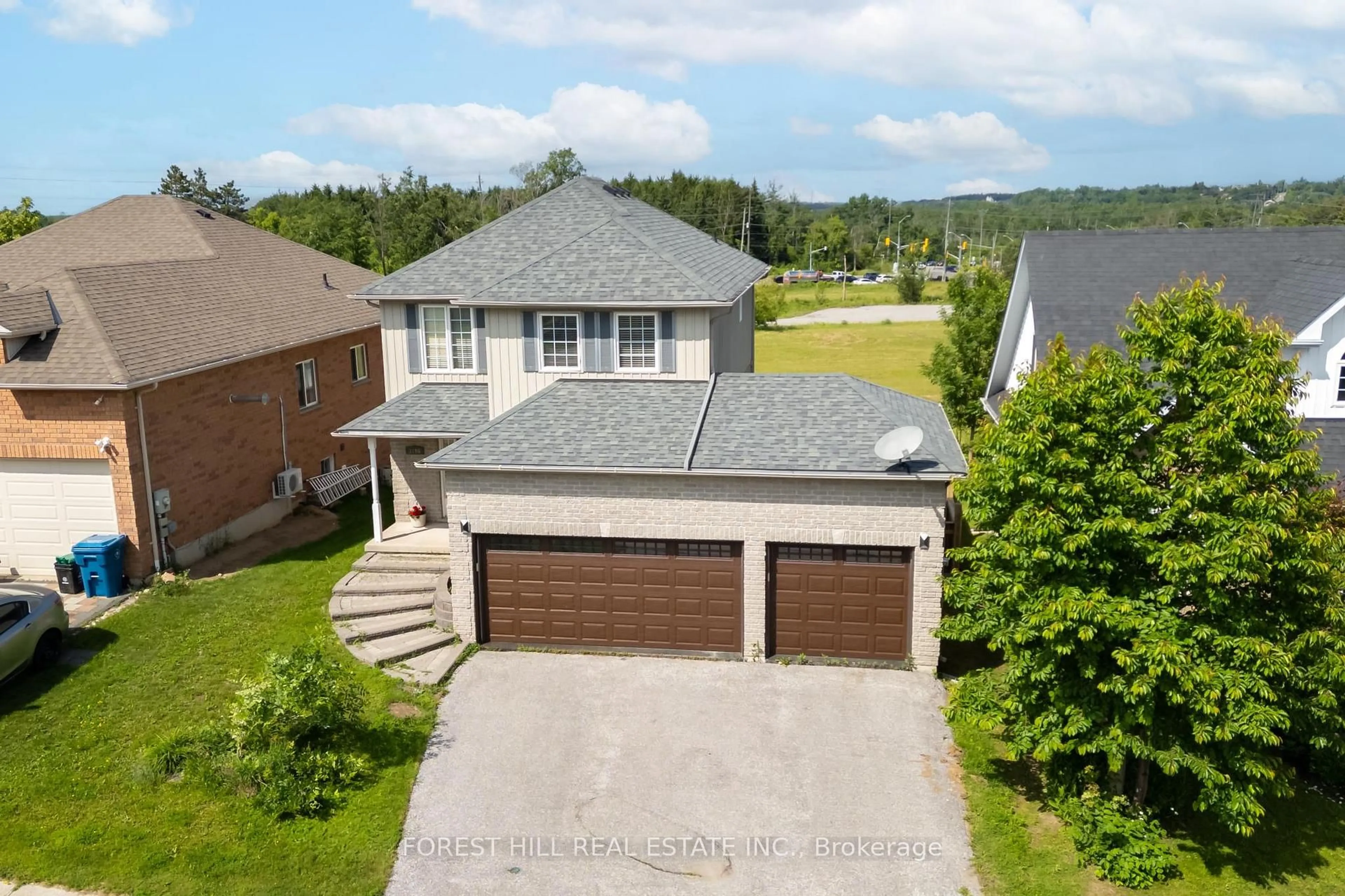 A pic from outside/outdoor area/front of a property/back of a property/a pic from drone, unknown for 3196 Bass Lake Sdrd, Orillia Ontario L3V 7Y5