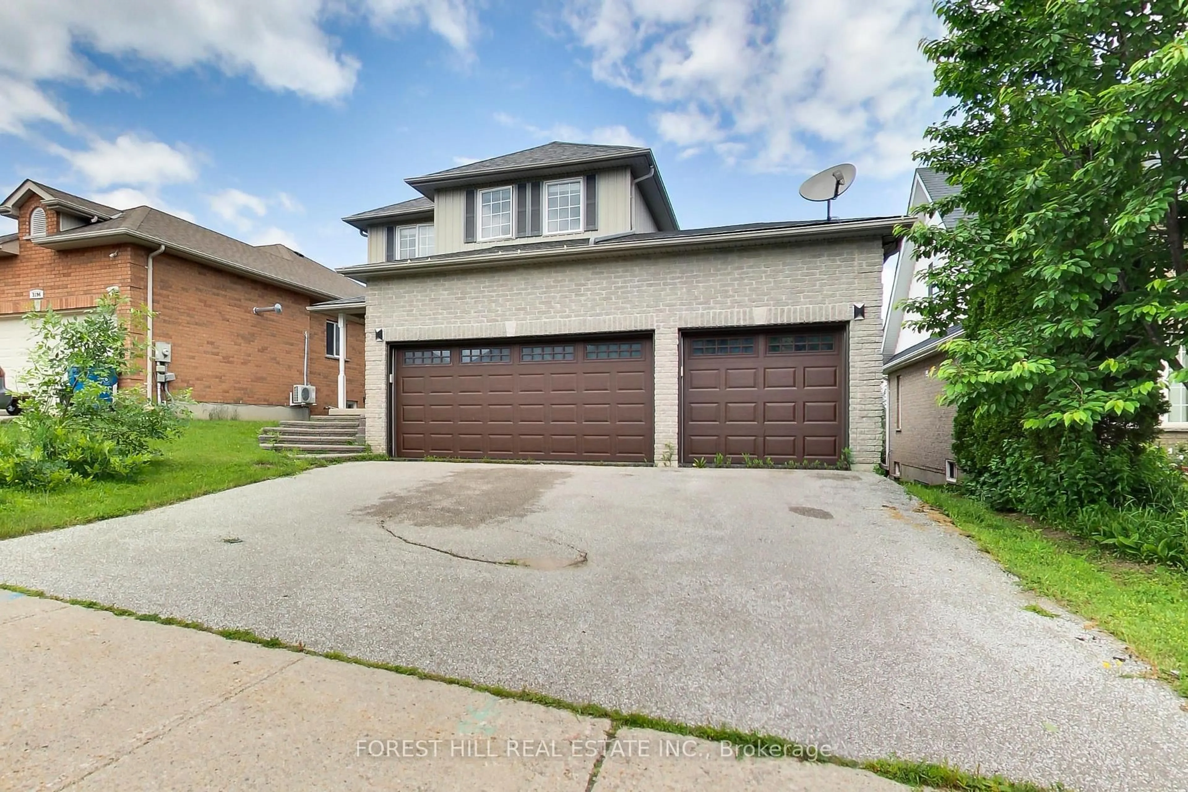 Home with brick exterior material, street for 3196 Bass Lake Sdrd, Orillia Ontario L3V 7Y5