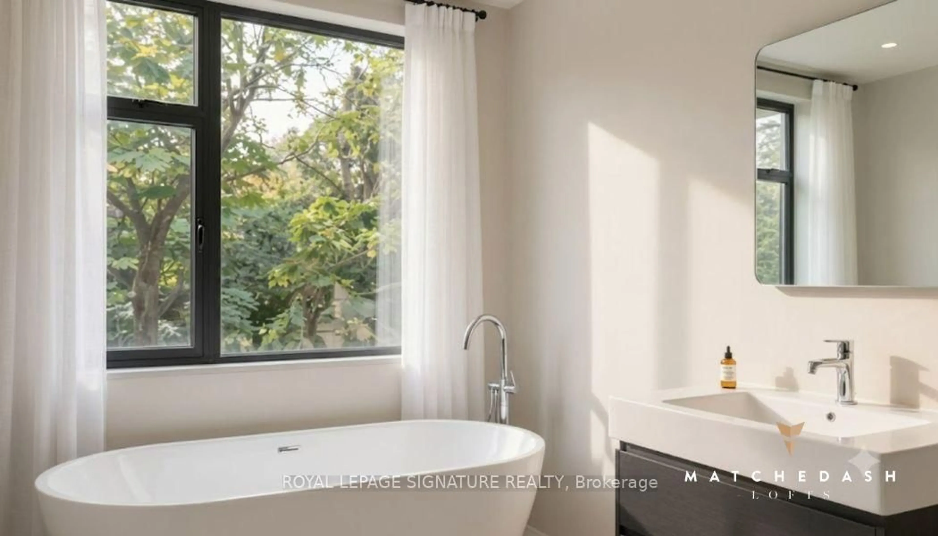 Contemporary bathroom, ceramic/tile floor for 21 Matchedash St #307, Orillia Ontario L3V 4W4