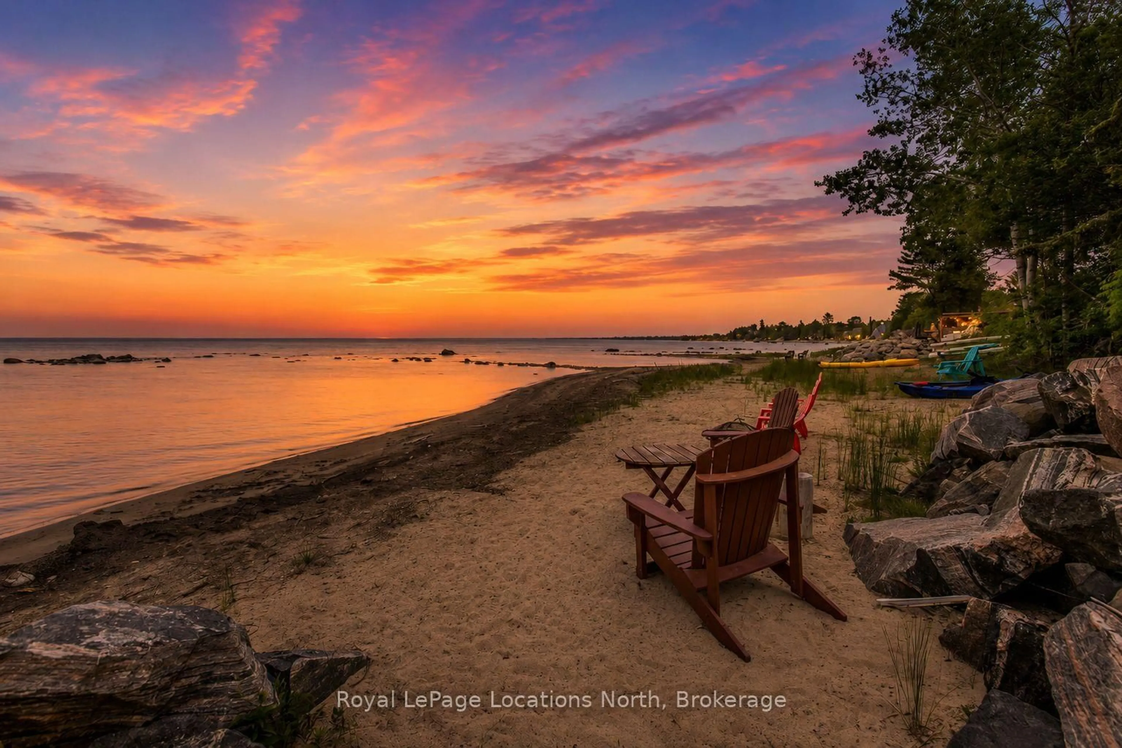 Patio, water/lake/river/ocean view for 2222 Shore Lane, Wasaga Beach Ontario L9Z 2X7
