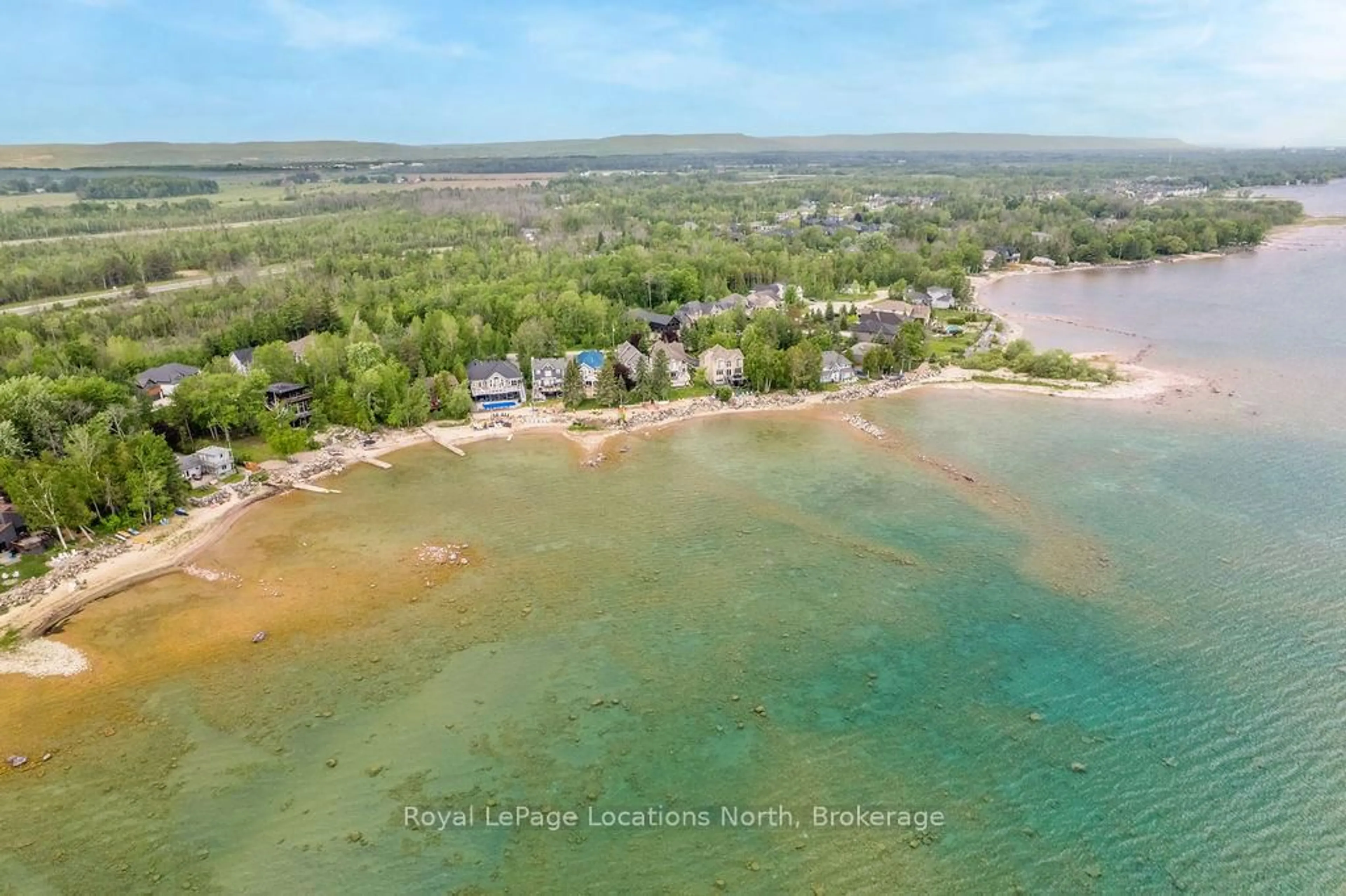 A pic from outside/outdoor area/front of a property/back of a property/a pic from drone, water/lake/river/ocean view for 2222 Shore Lane, Wasaga Beach Ontario L9Z 2X7