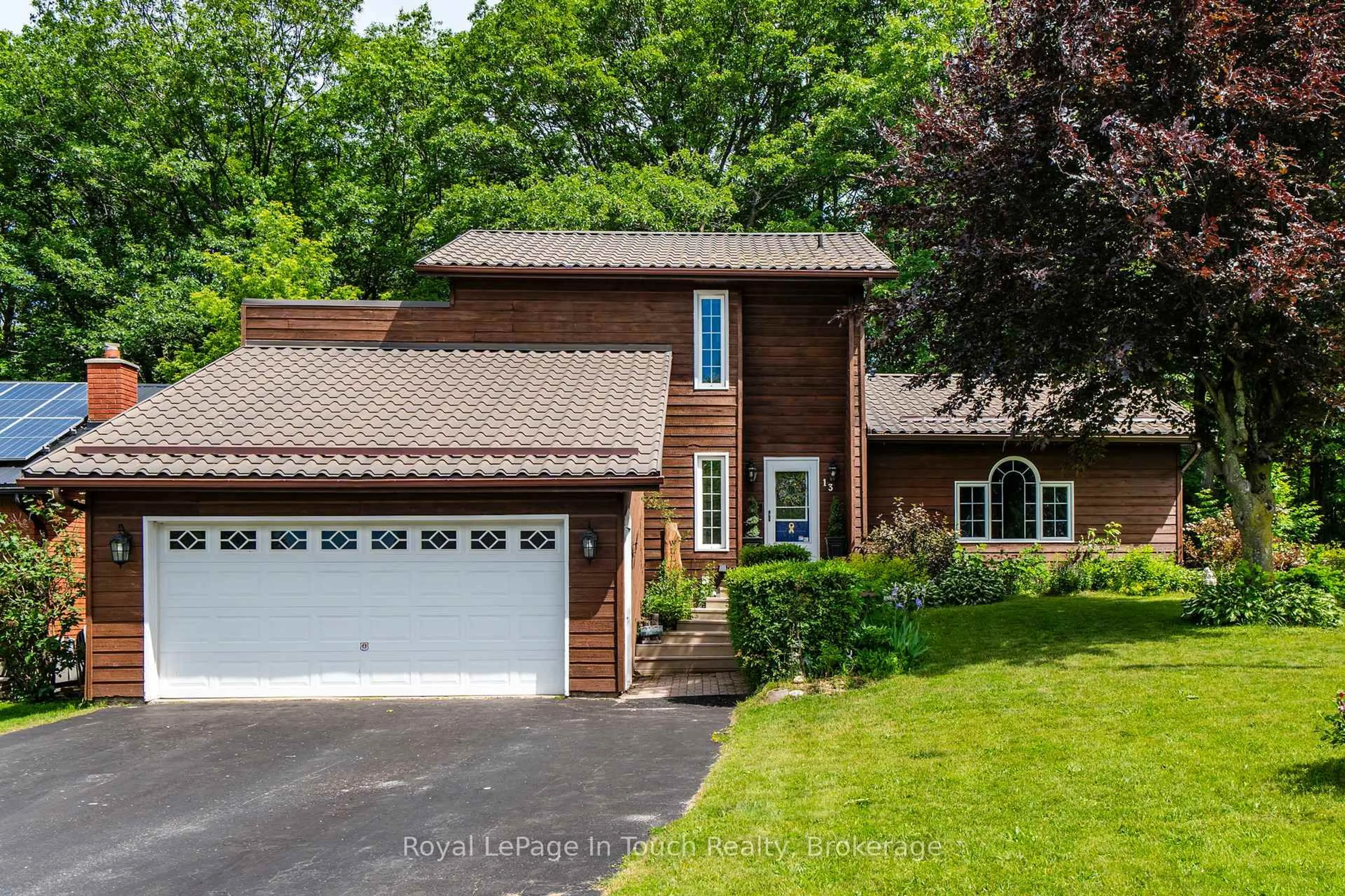 Home with brick exterior material, street for 13 Hallen Dr, Penetanguishene Ontario L9M 1G2