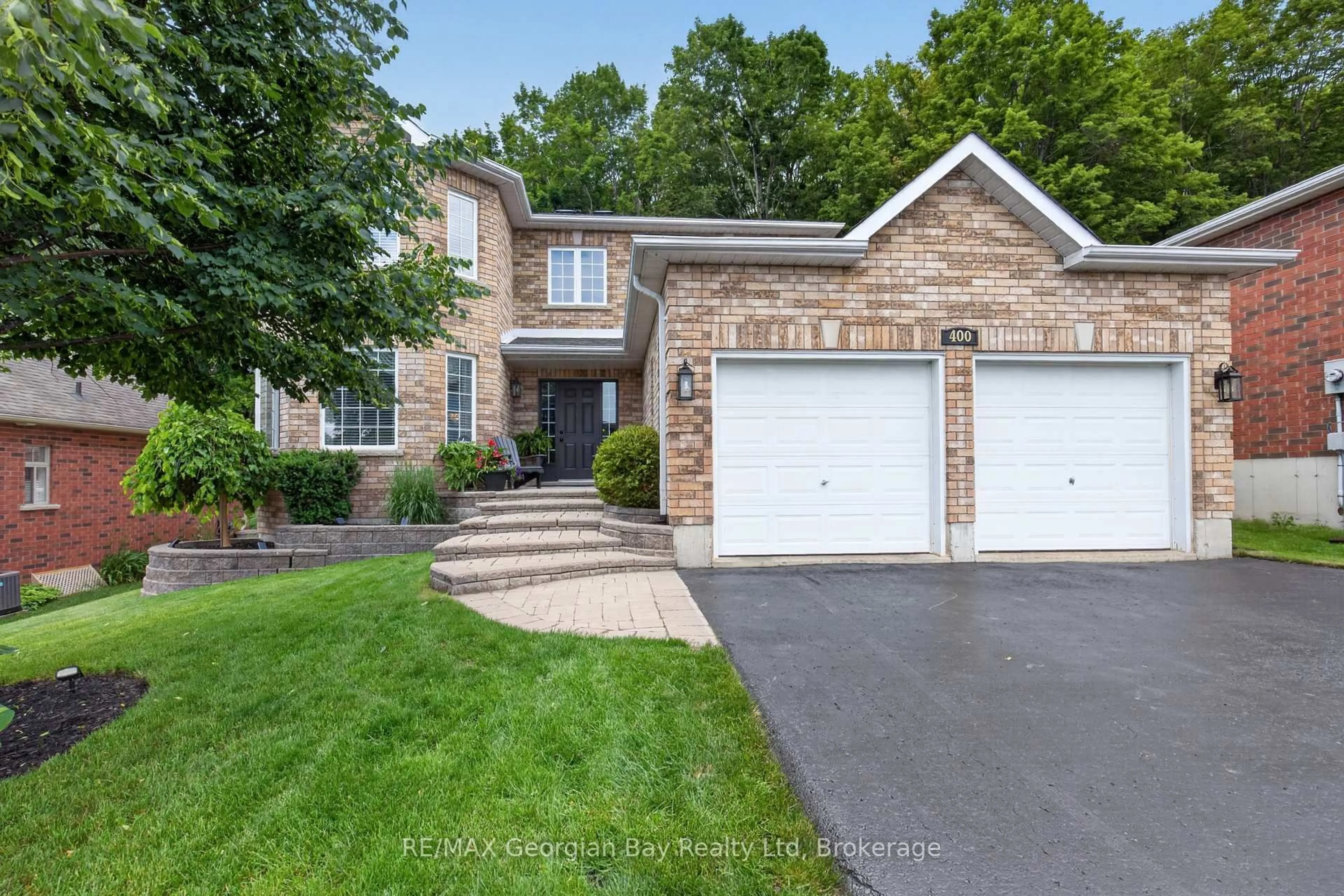 Home with brick exterior material, street for 400 Keller Dr, Midland Ontario L4R 0A7