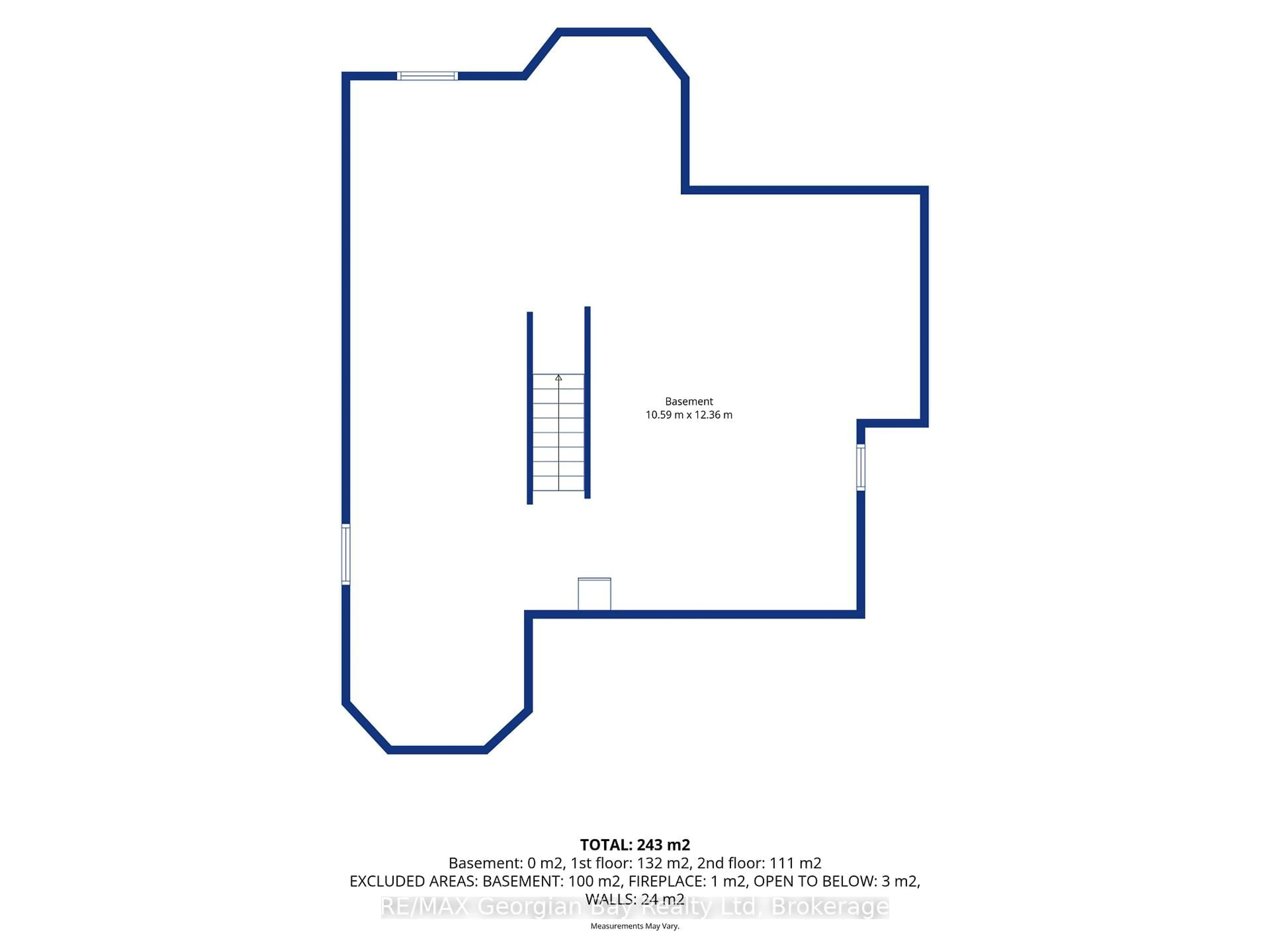 Floor plan for 400 Keller Dr, Midland Ontario L4R 0A7