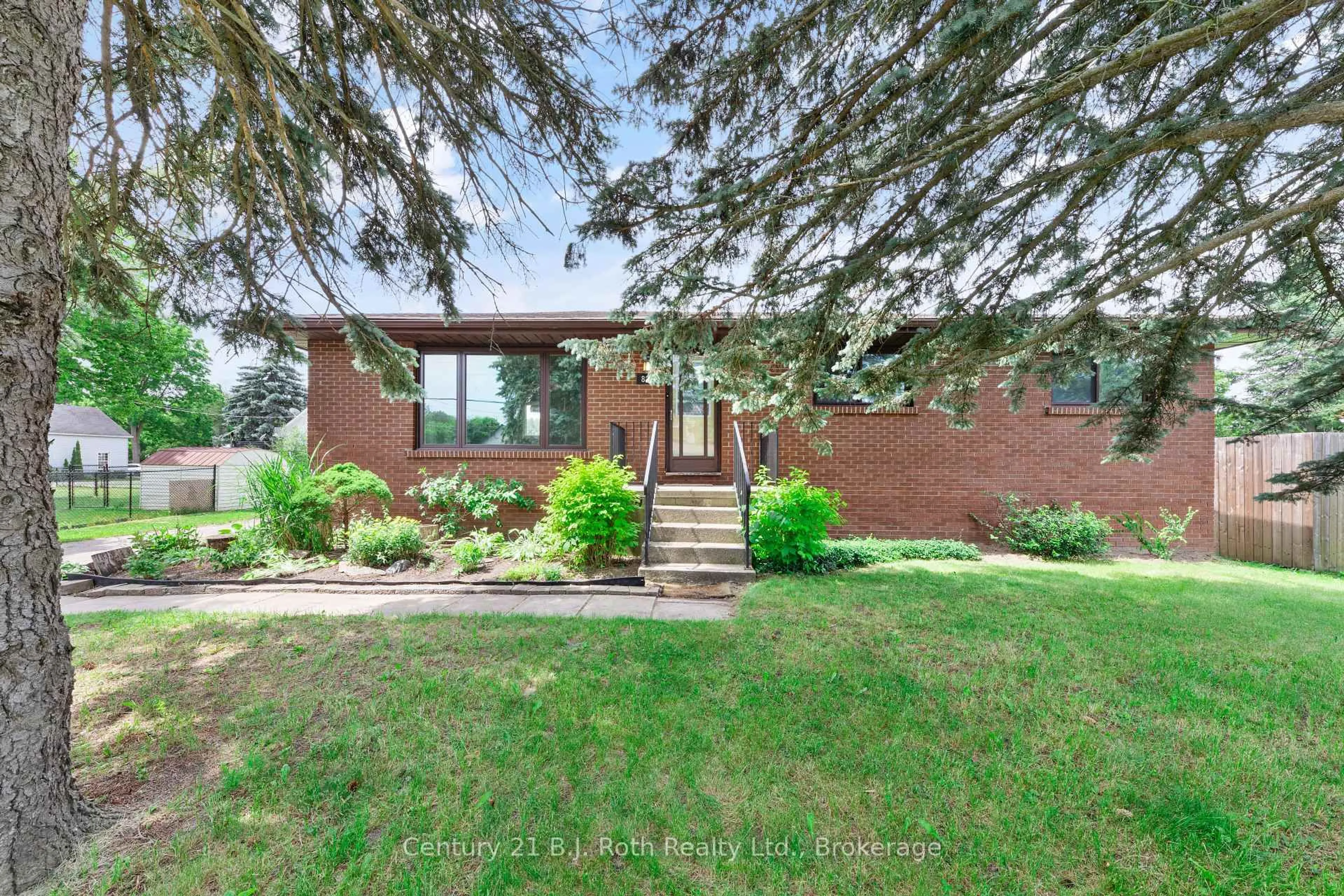 Home with brick exterior material, street for 8240 93 Highway, Tiny Ontario L0K 2E1