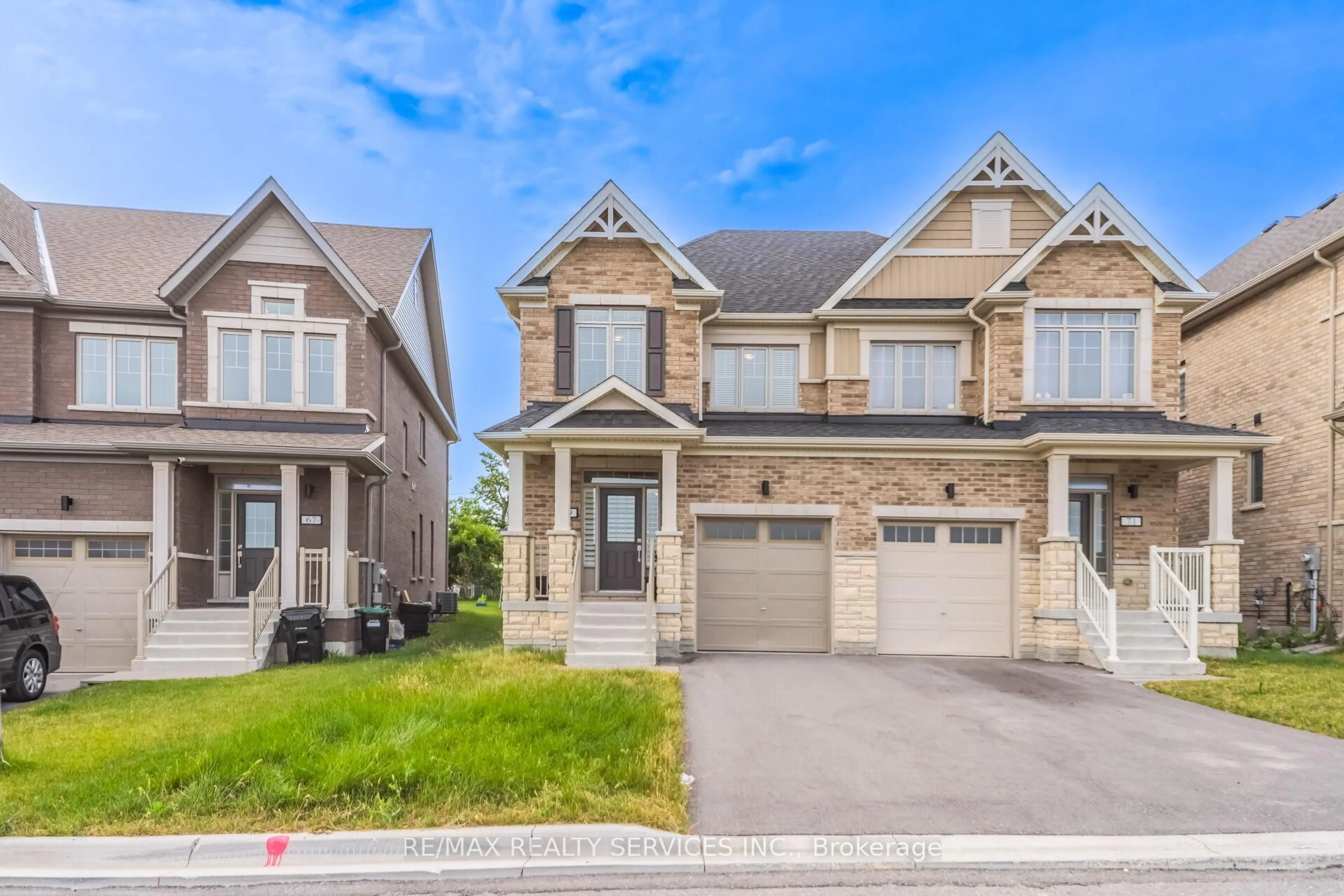 Home with brick exterior material, street for 69 Kirkwood Way, Barrie Ontario L9J 0K7