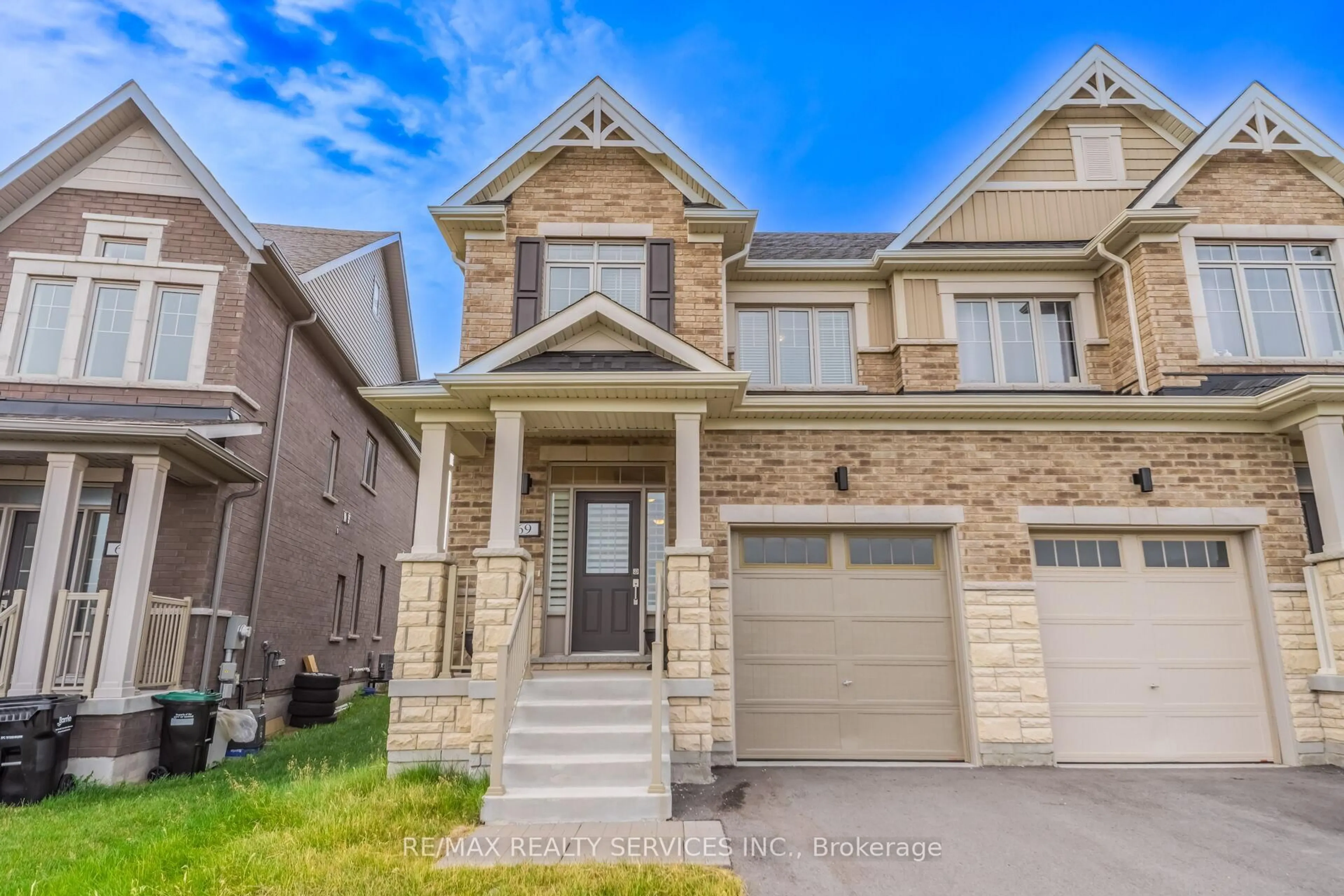 Home with brick exterior material, street for 69 Kirkwood Way, Barrie Ontario L9J 0K7