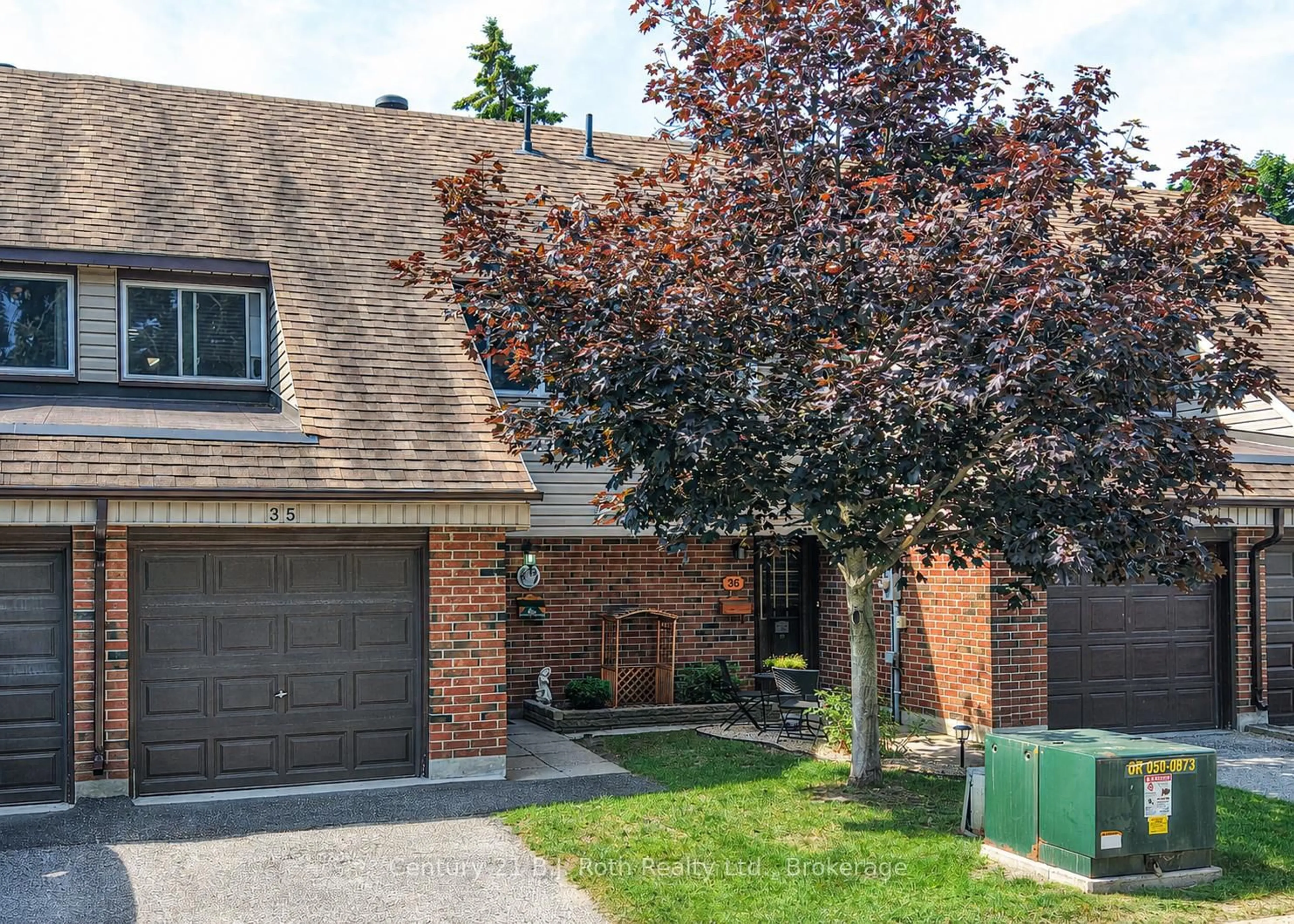 Home with brick exterior material, street for 441 Barrie Rd #35, Orillia Ontario L3V 6T9