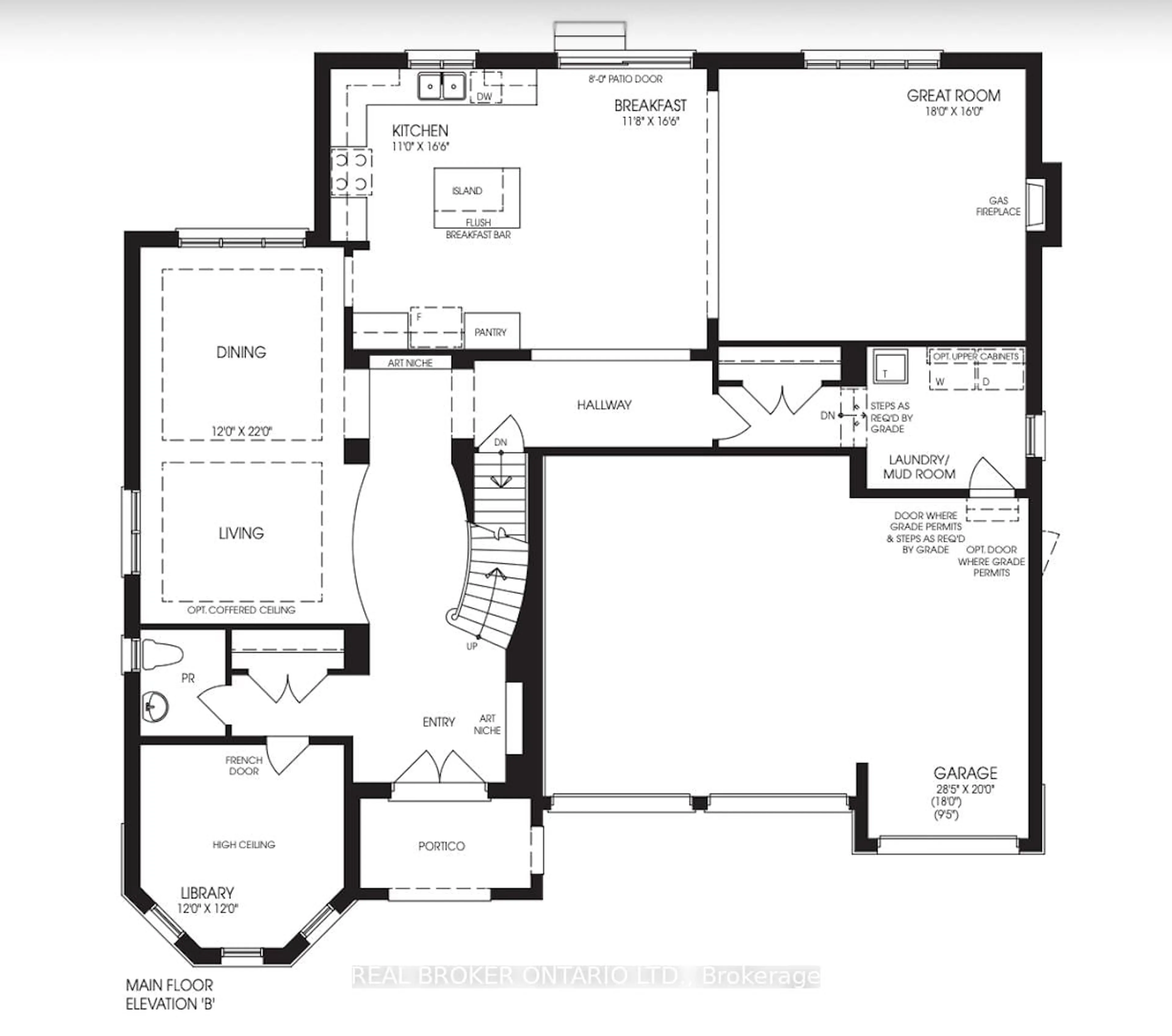 Floor plan for 100 Trail Blvd, Springwater Ontario L9X 0S7