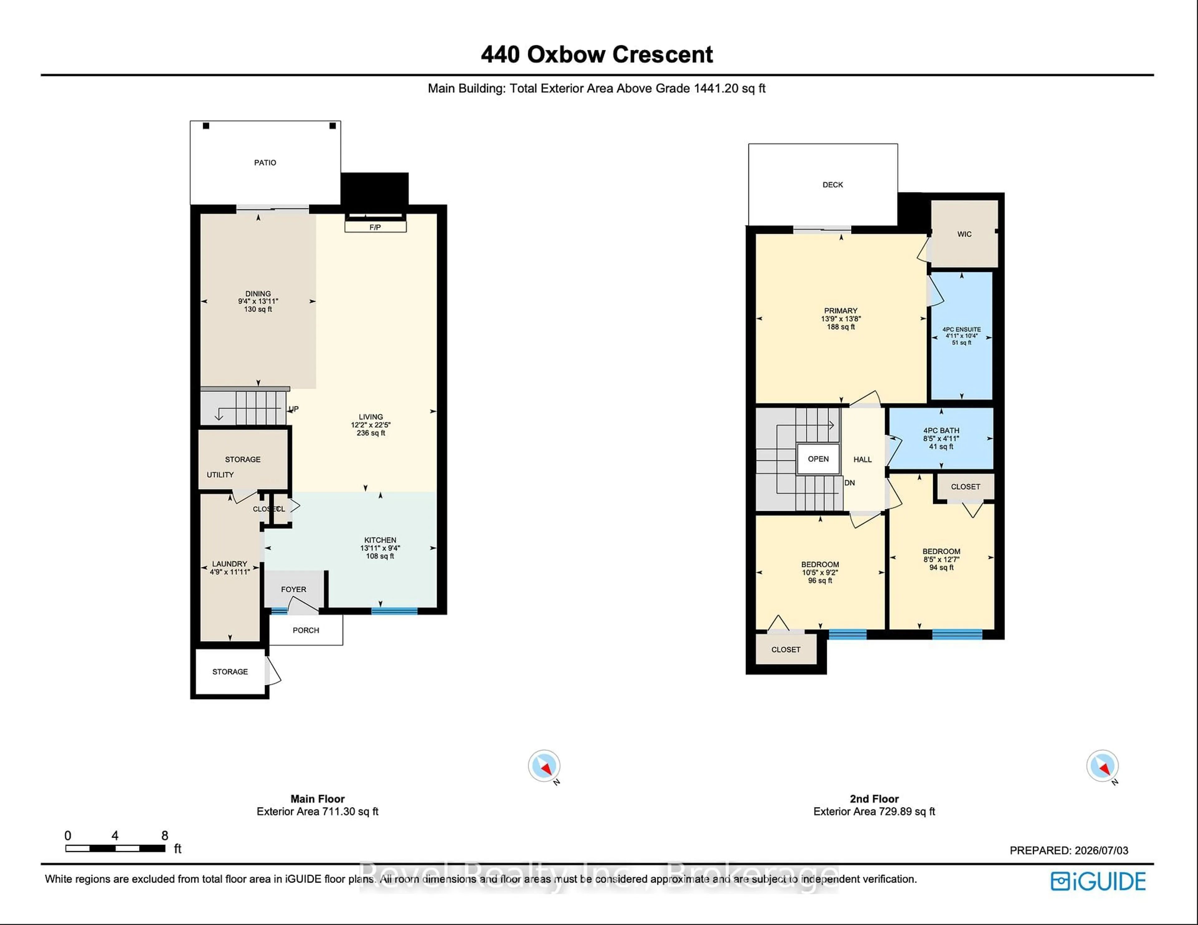 Floor plan for 440 Oxbow Cres, Collingwood Ontario L9Y 5B4
