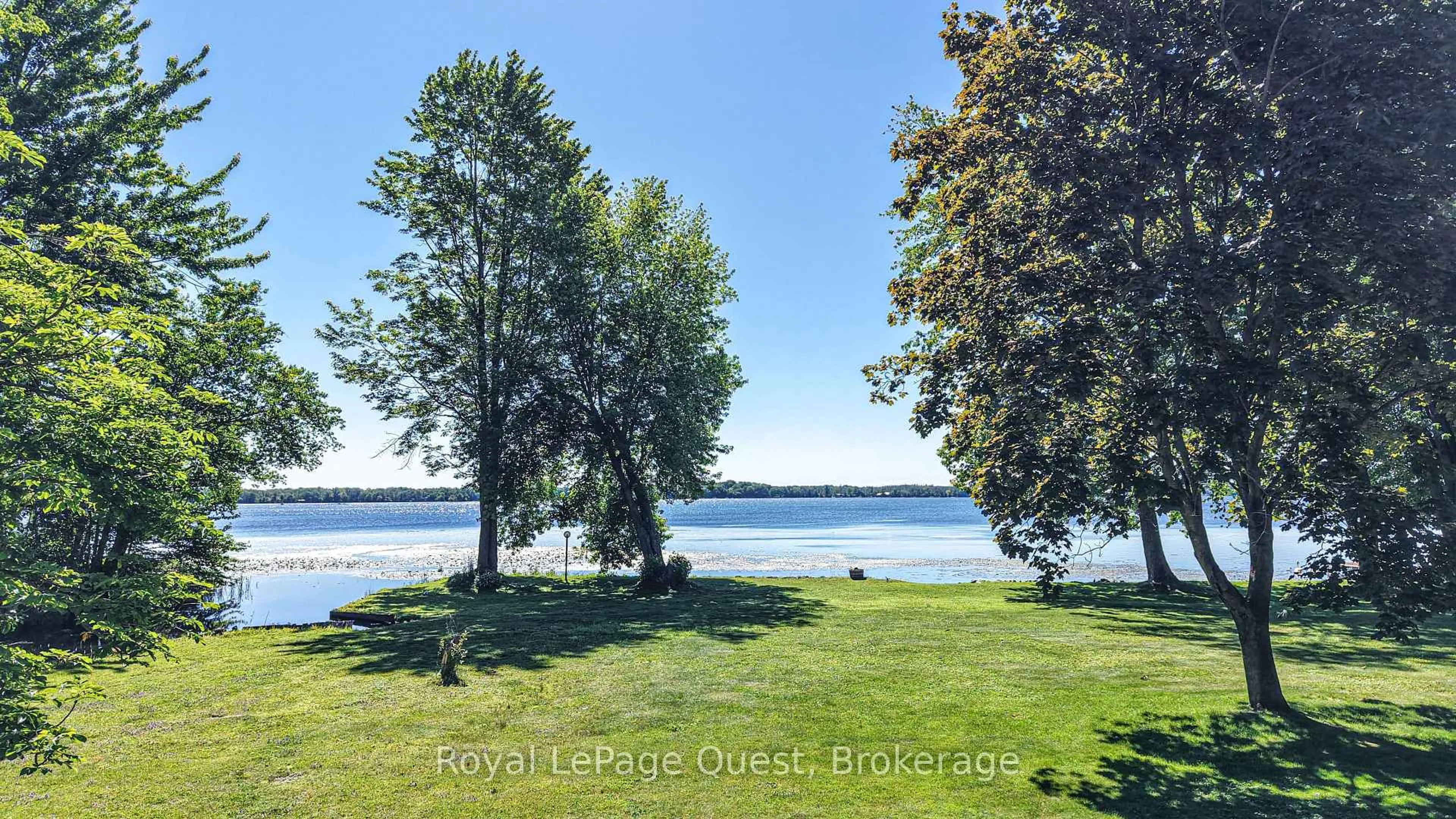 A pic from outside/outdoor area/front of a property/back of a property/a pic from drone, water/lake/river/ocean view for 3113 Picadilly Lane, Severn Ontario L0K 2B0