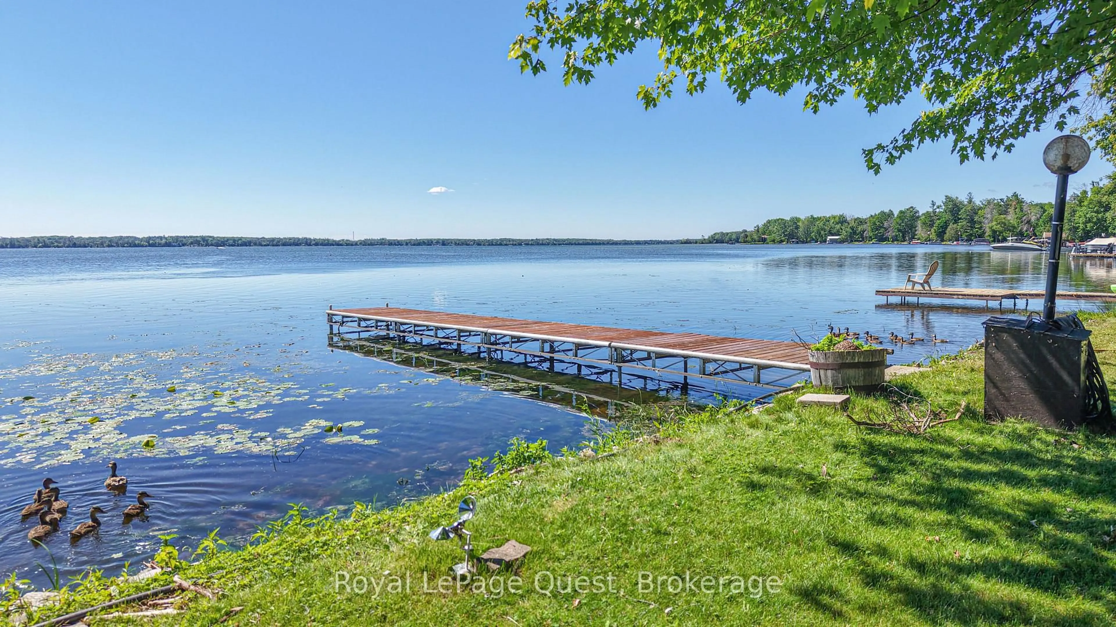Patio, water/lake/river/ocean view for 3113 Picadilly Lane, Severn Ontario L0K 2B0