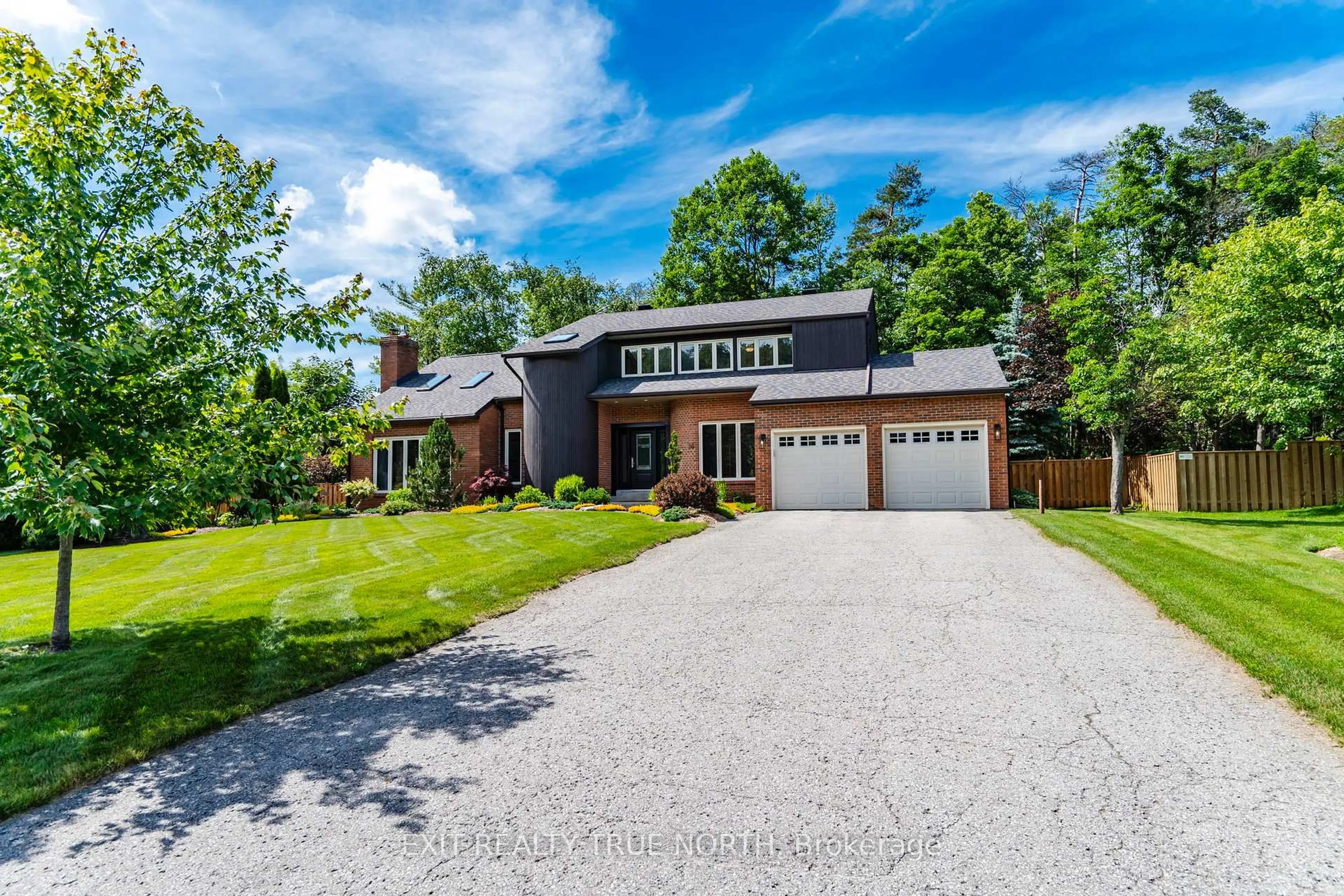 Home with brick exterior material, street for 14 Rosewood Ave, Springwater Ontario L9X 0P5