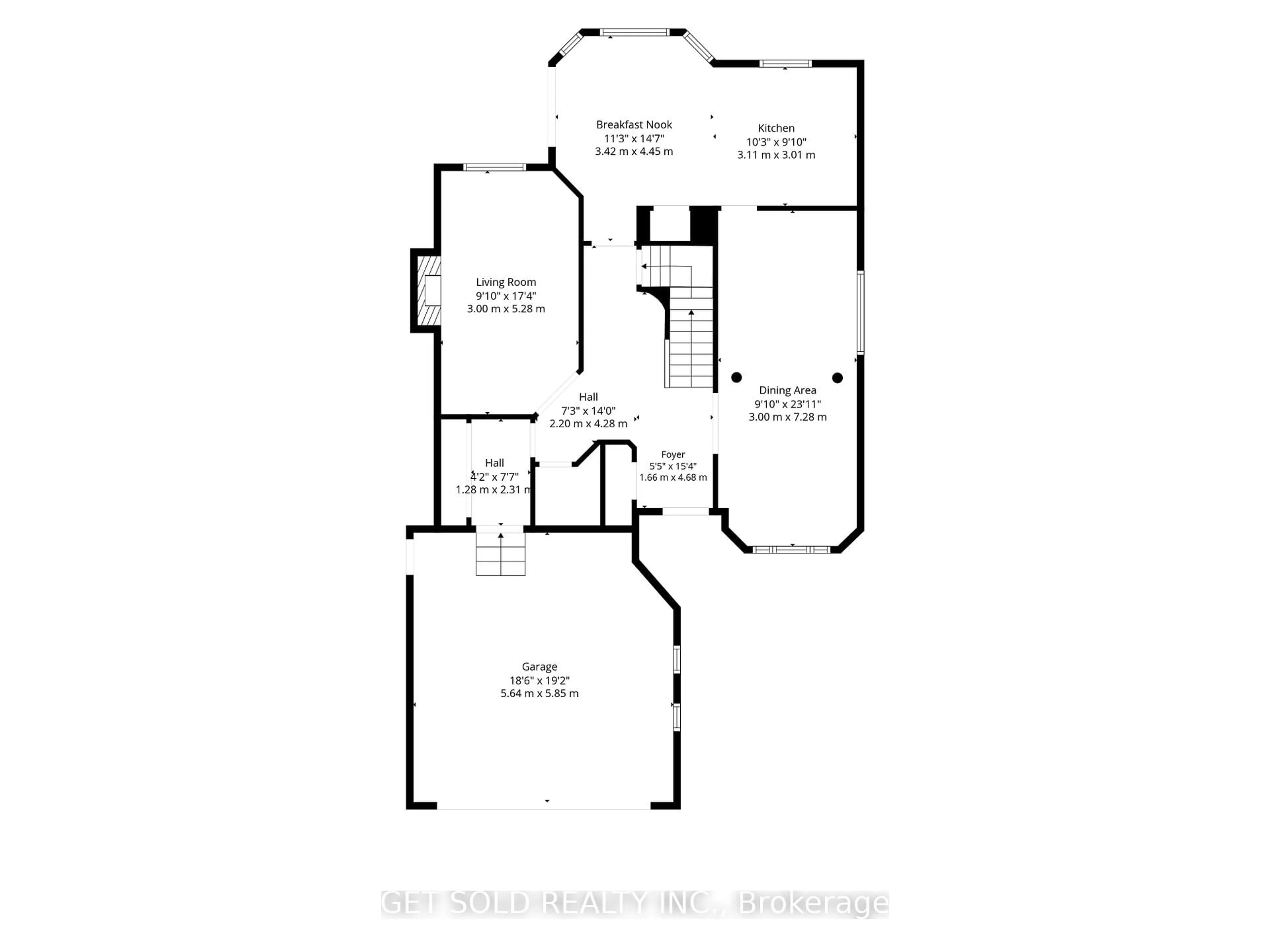 Floor plan for 28 Hawkins Dr, Barrie Ontario L4N 0A6