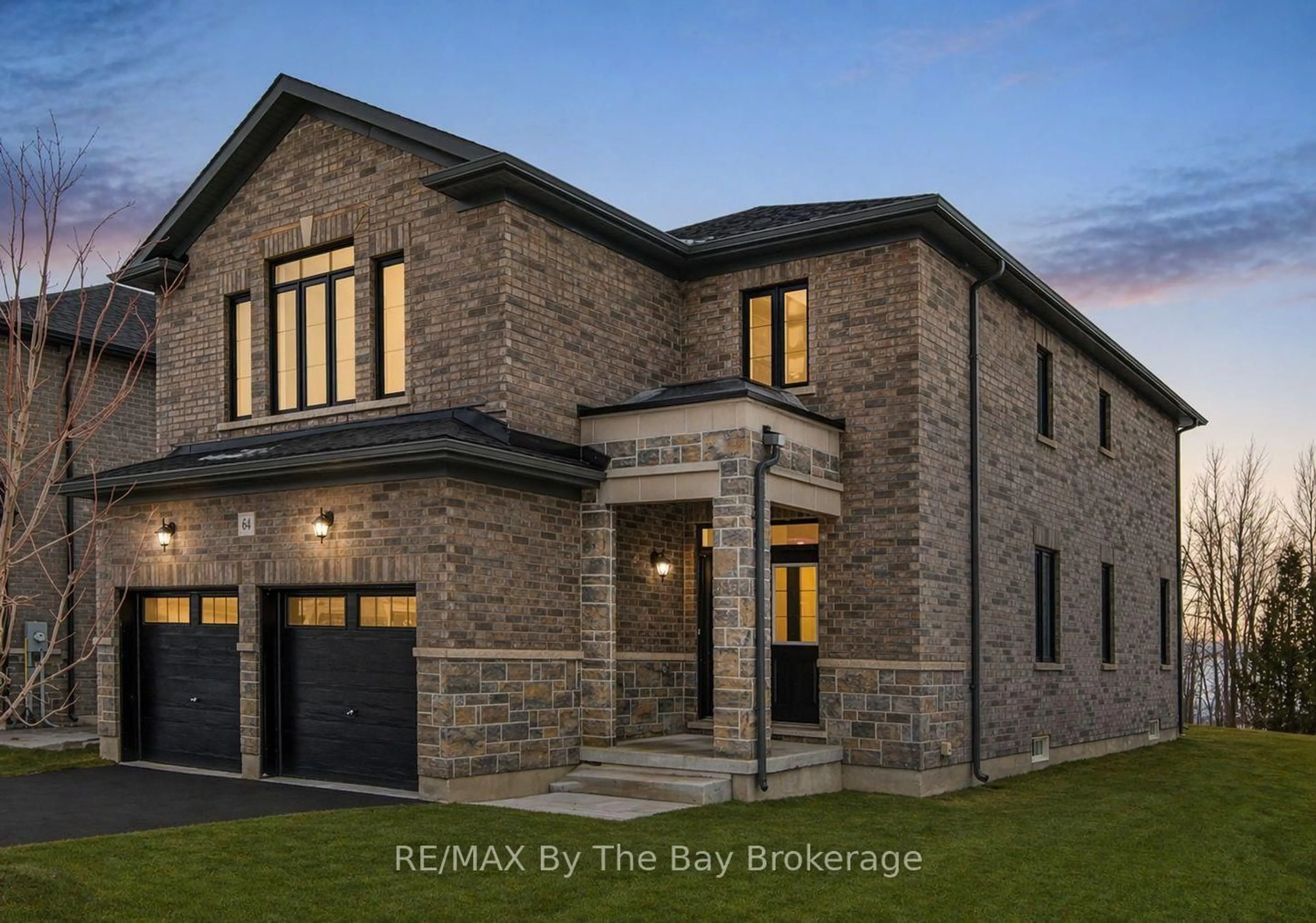 Home with brick exterior material, building for 64 Amber Dr, Wasaga Beach Ontario L9Z 0R9