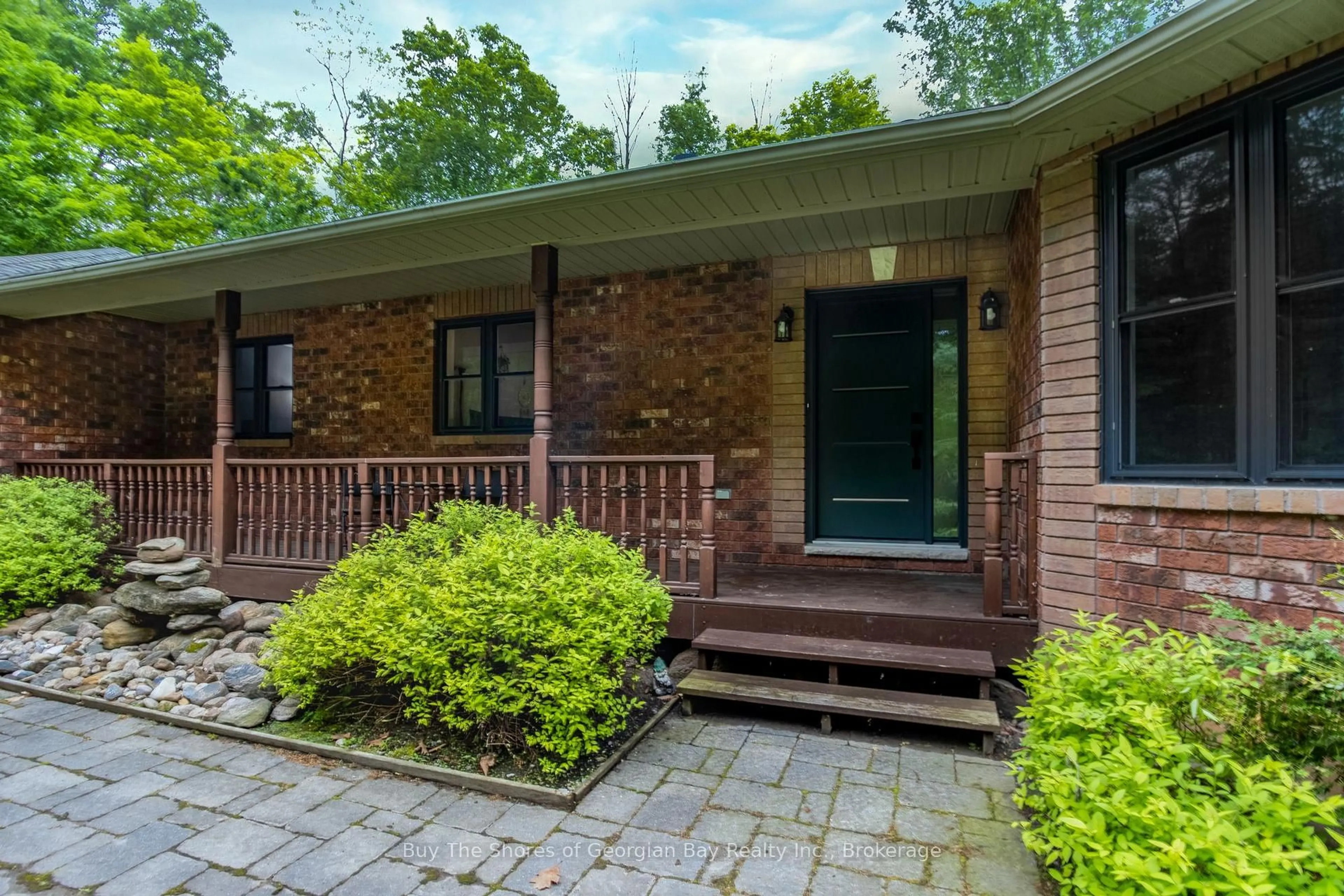 Home with brick exterior material, street for 2367 MacDonald Rd, Springwater Ontario L0L 1P0