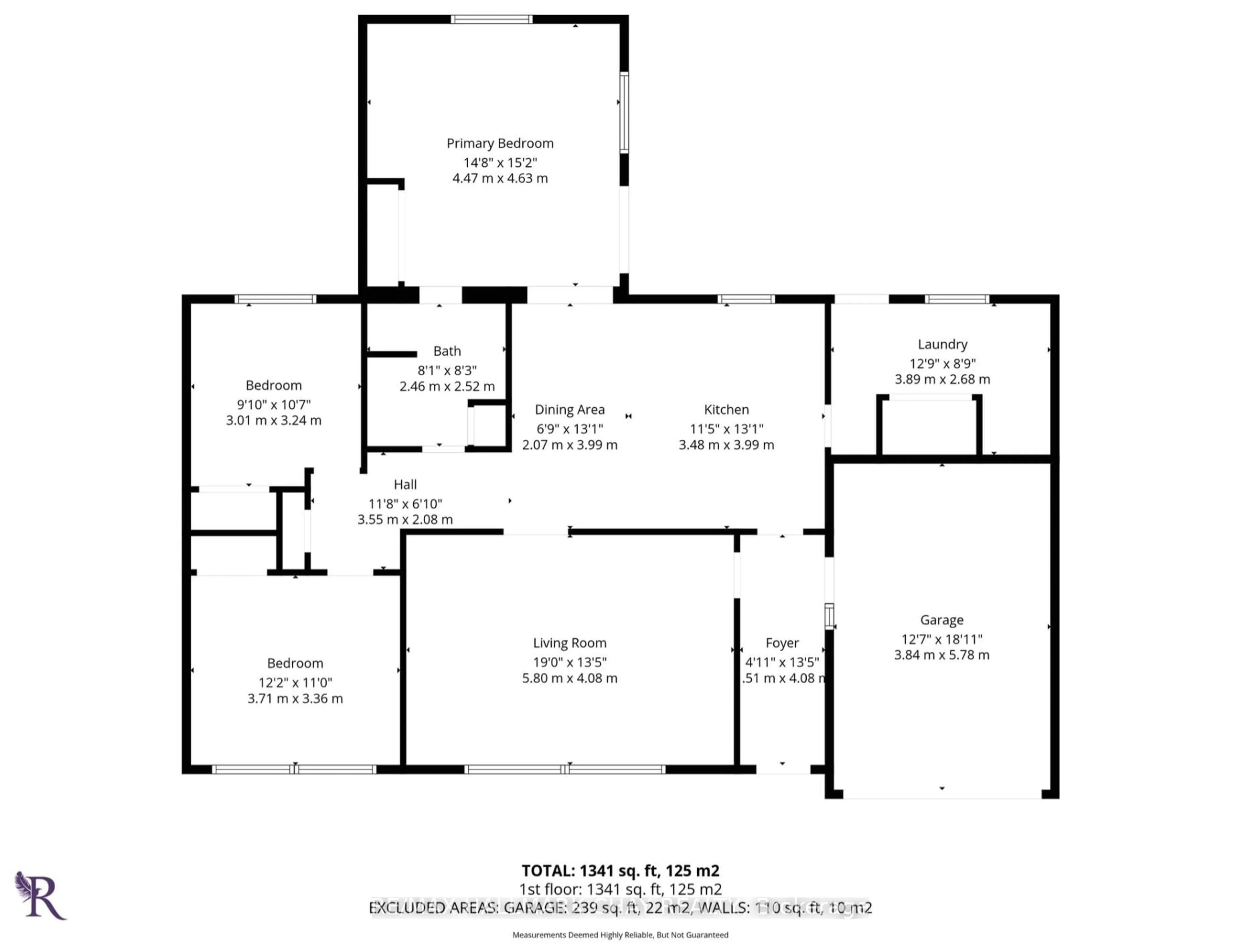 Floor plan for 232 Superior St, Clearview Ontario L0M 1S0