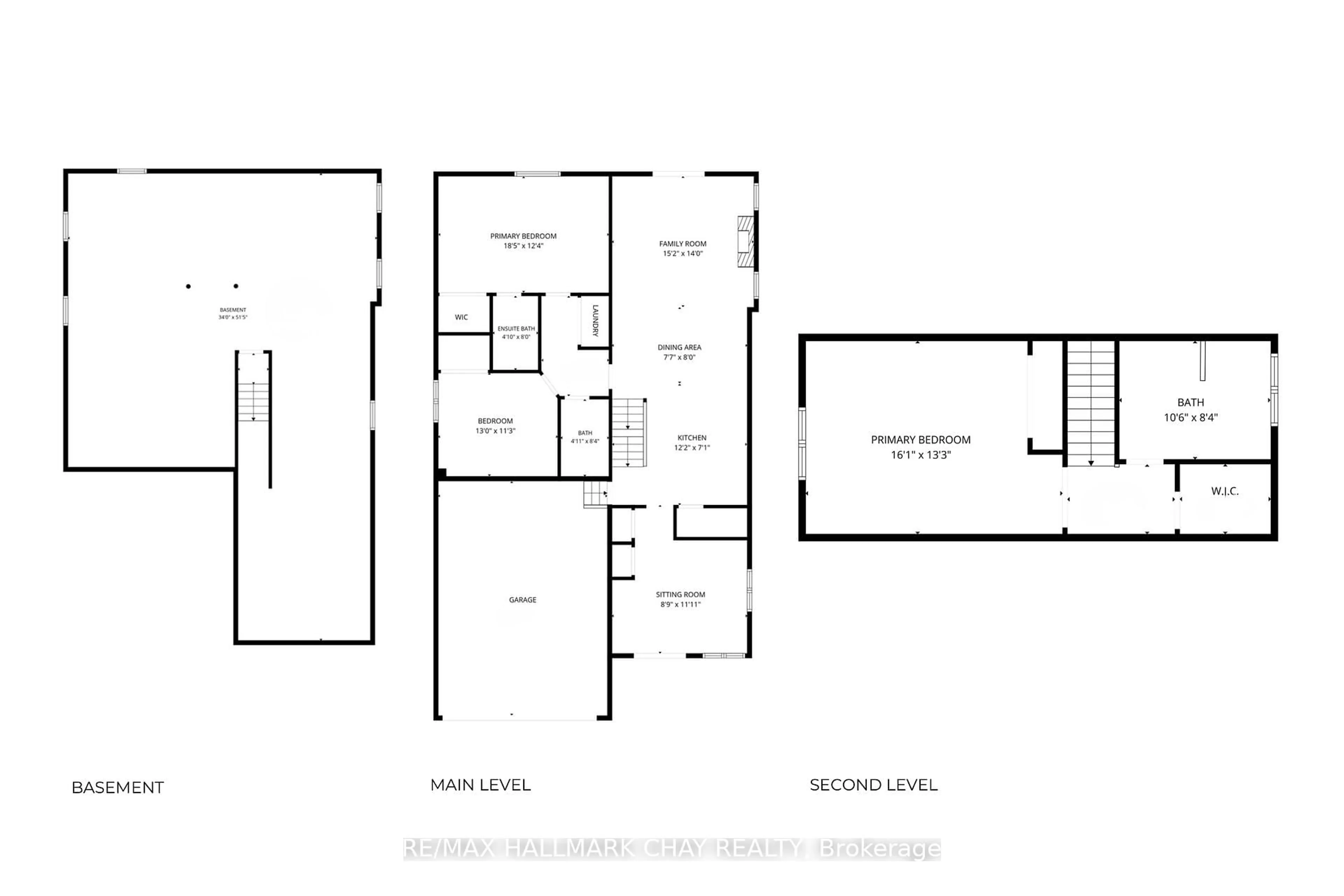 Floor plan for 69 Prince George Cres, Barrie Ontario L4N 0K9