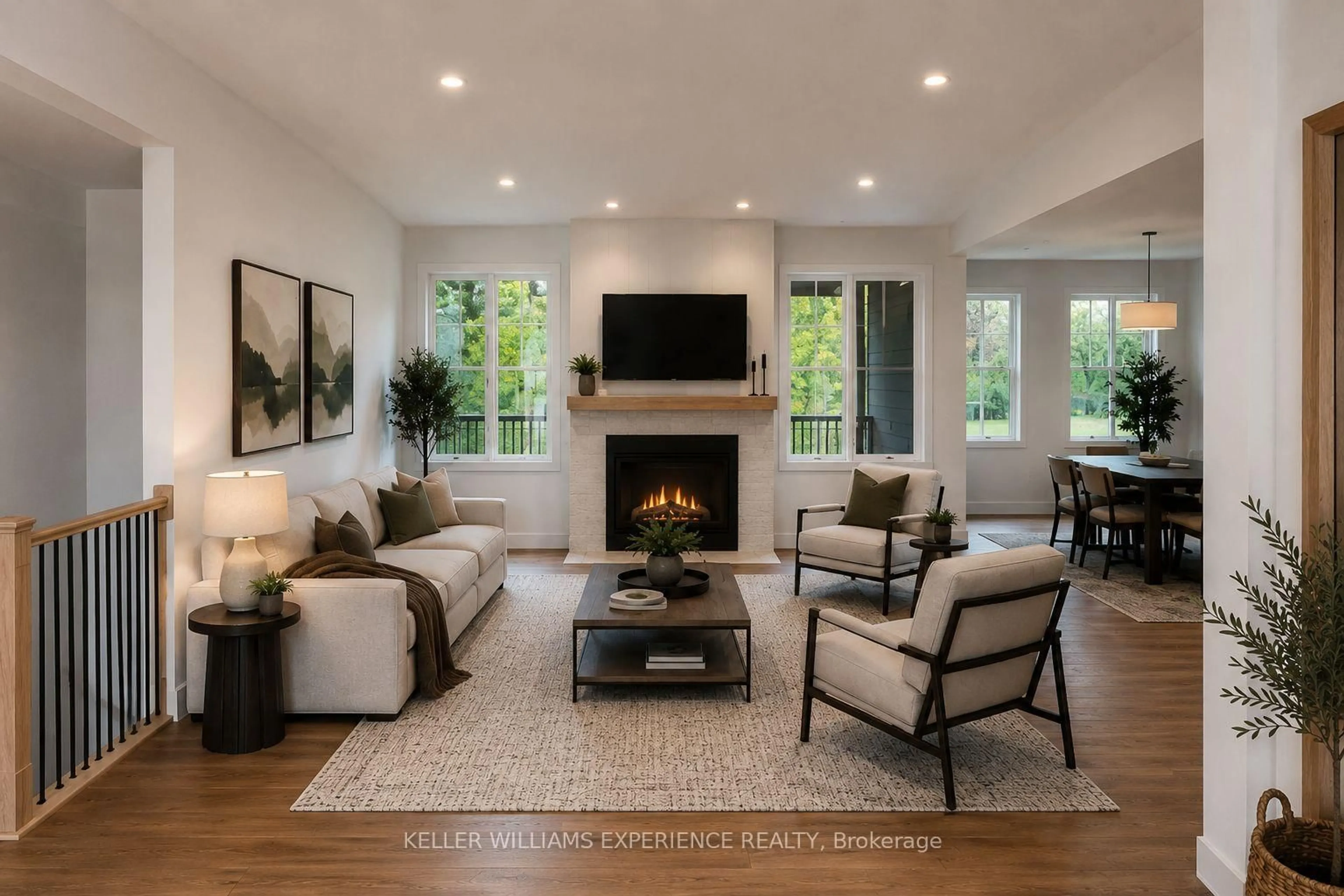 Living room with furniture, unknown for 47 Waverley Hts, Tay Ontario L0L 1P0