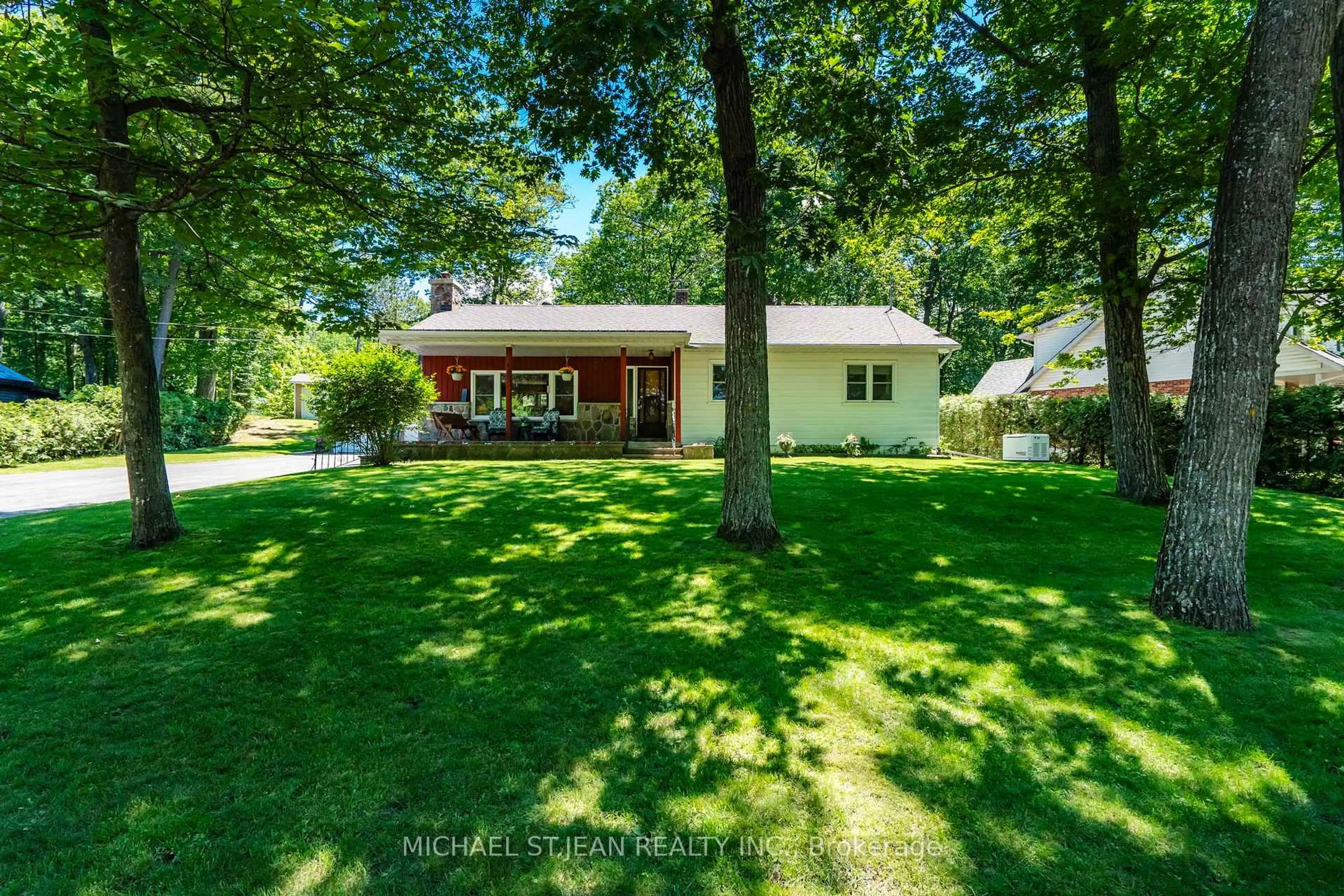 A pic from outside/outdoor area/front of a property/back of a property/a pic from drone, unknown for 223 Tiny Beaches Rd, Tiny Ontario L0L 2J0